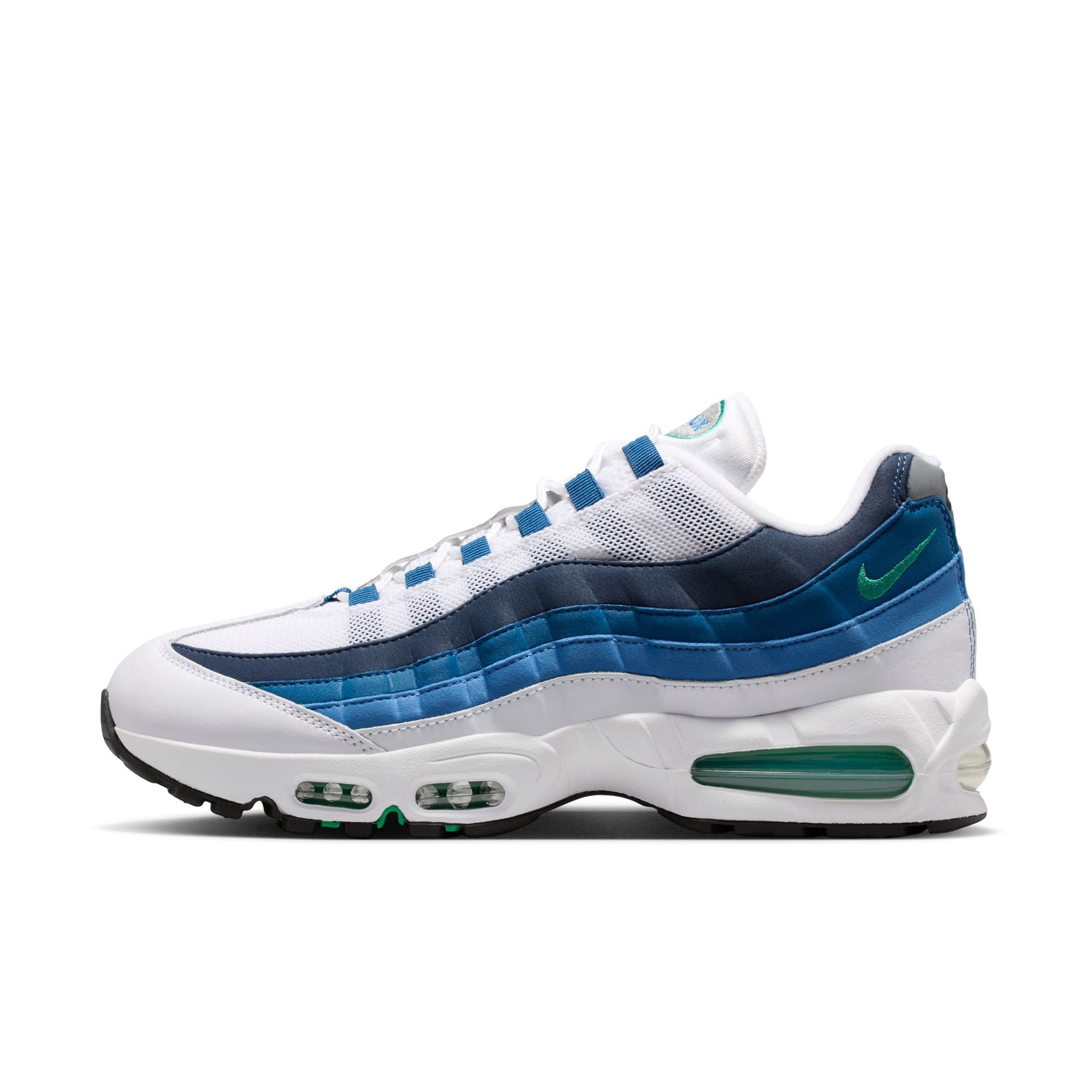 Nike Air Max 95 OG White / Emerald Green - Lake Blue – JD Sports