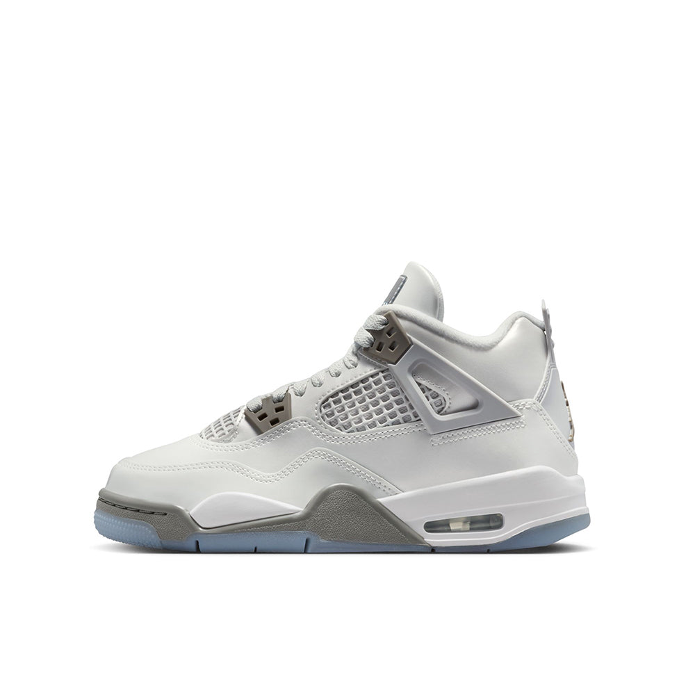 Jordan 4 Retro GS Photon Dust / Blue Chill - Flat Pewter – JD Sports