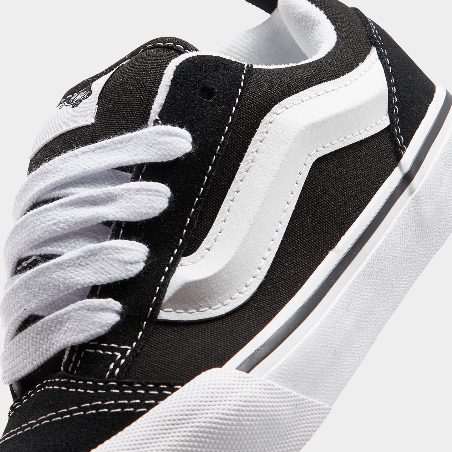 Vans Enfant Knu Skool Noir / Blanc