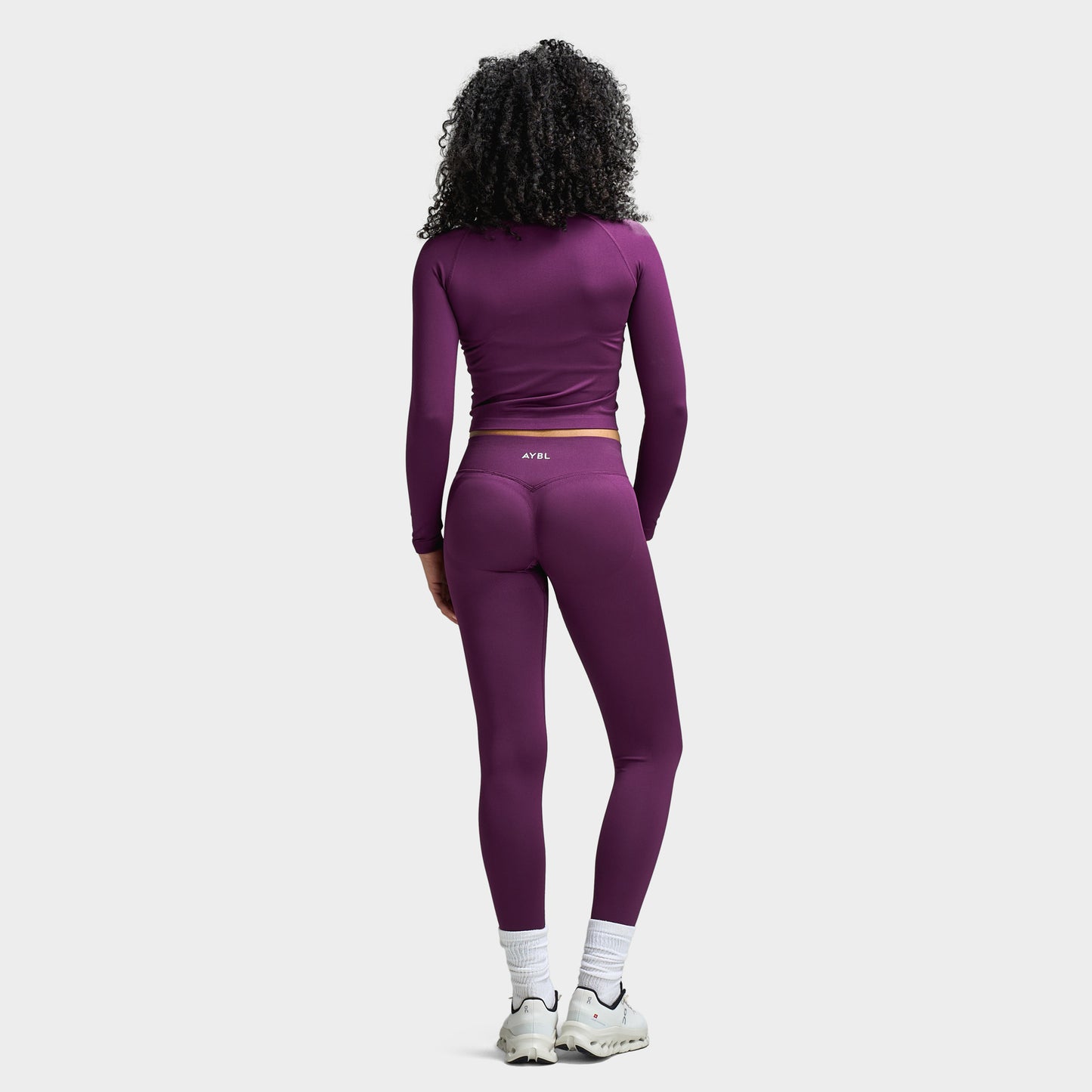 AYBL Women's Adapt Seamless Jacket / Midnight Plum