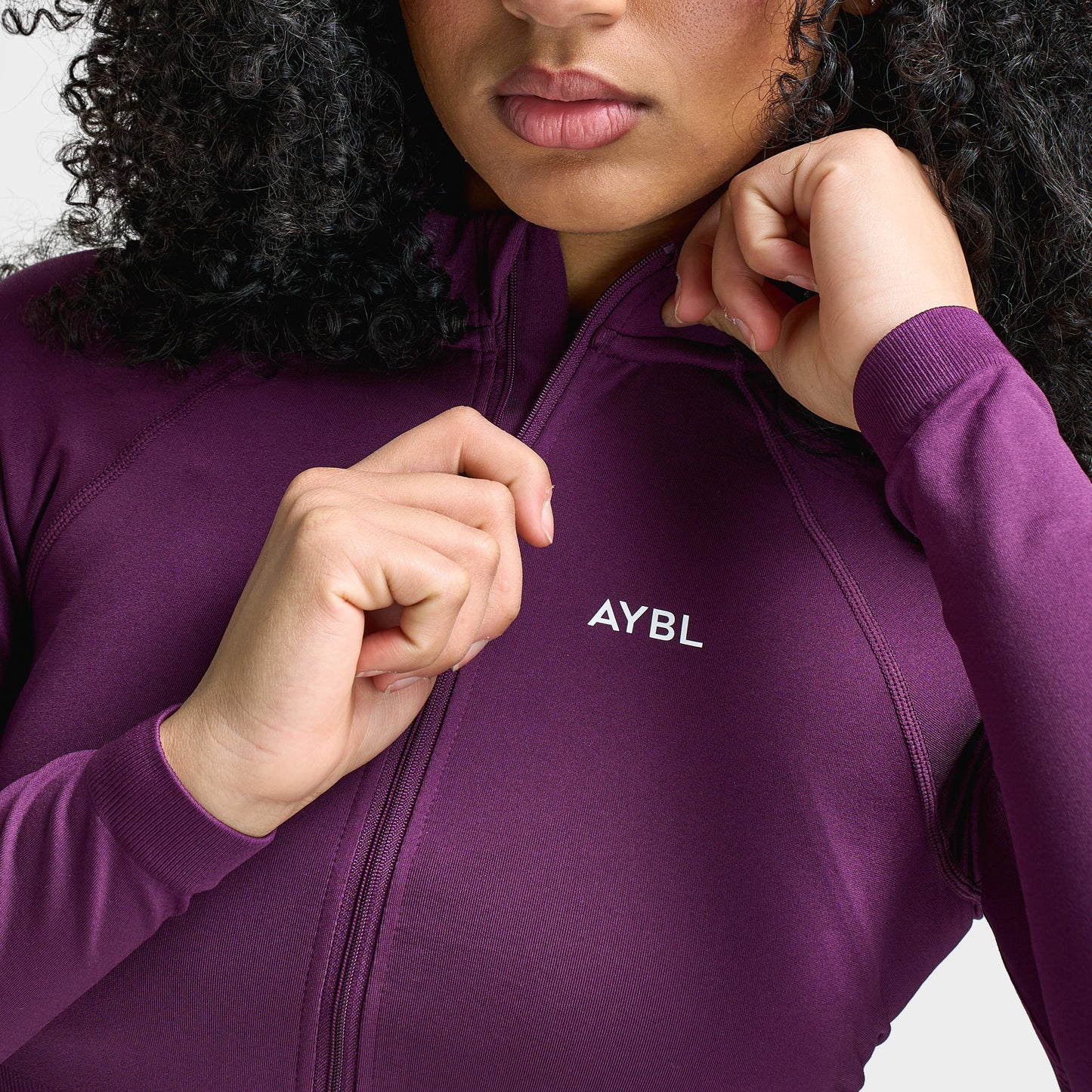 AYBL Women's Adapt Seamless Jacket / Midnight Plum