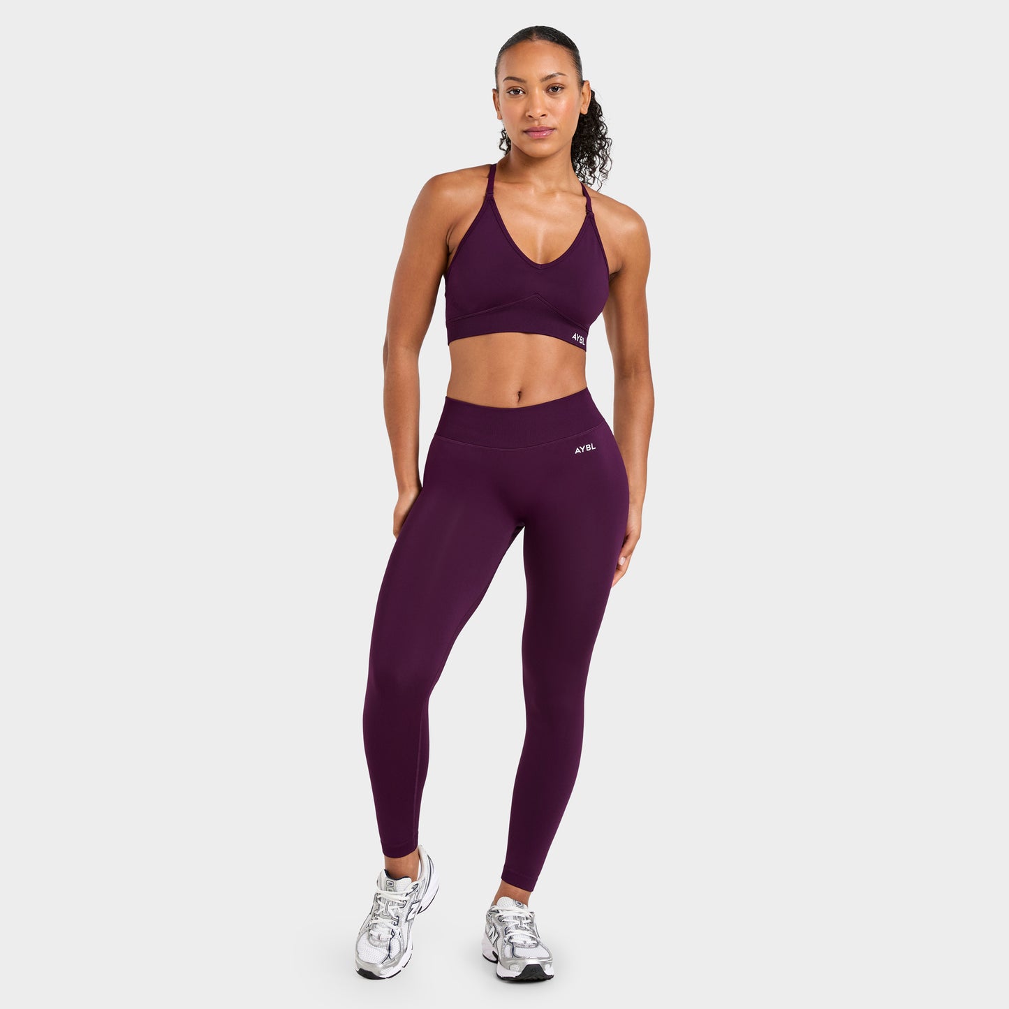 AYBL Women's Adapt Seamless Leggings / Midnight Plum