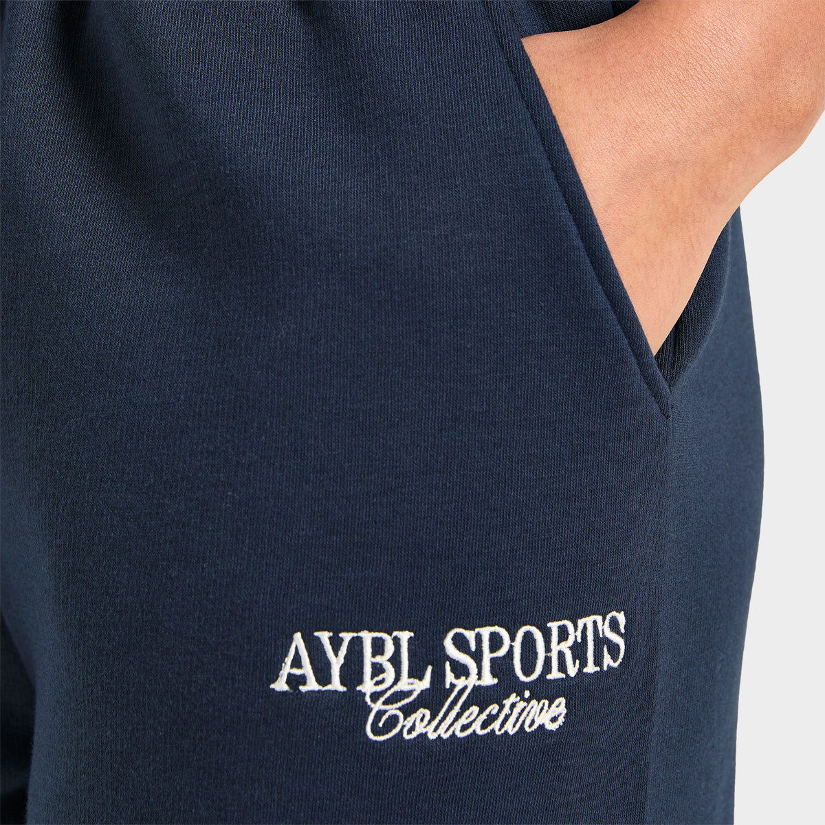 AYBL Sports Collective Oversized Straight Leg Joggers / True Navy