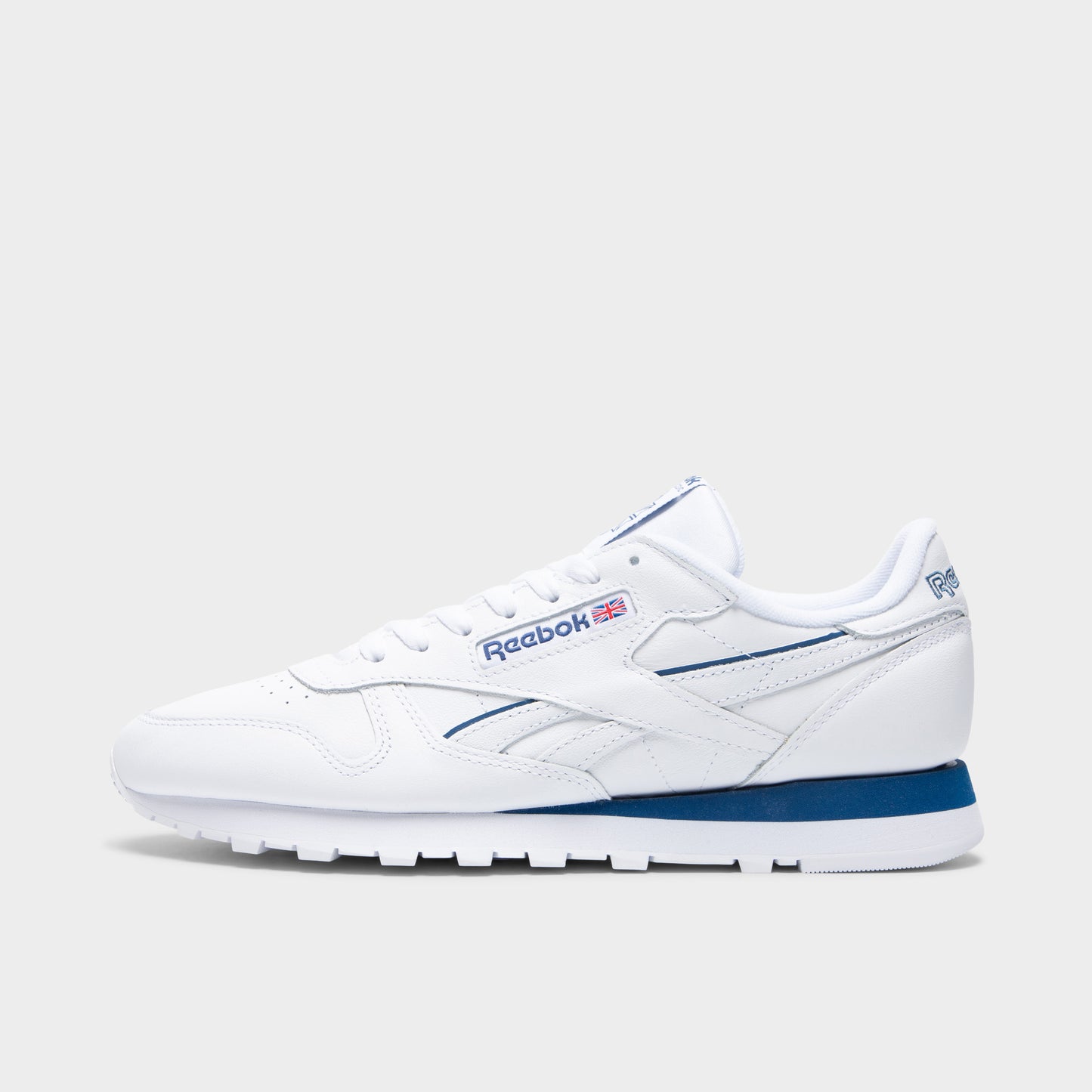 Reebok Classic Leather White / White - Twilight Blue