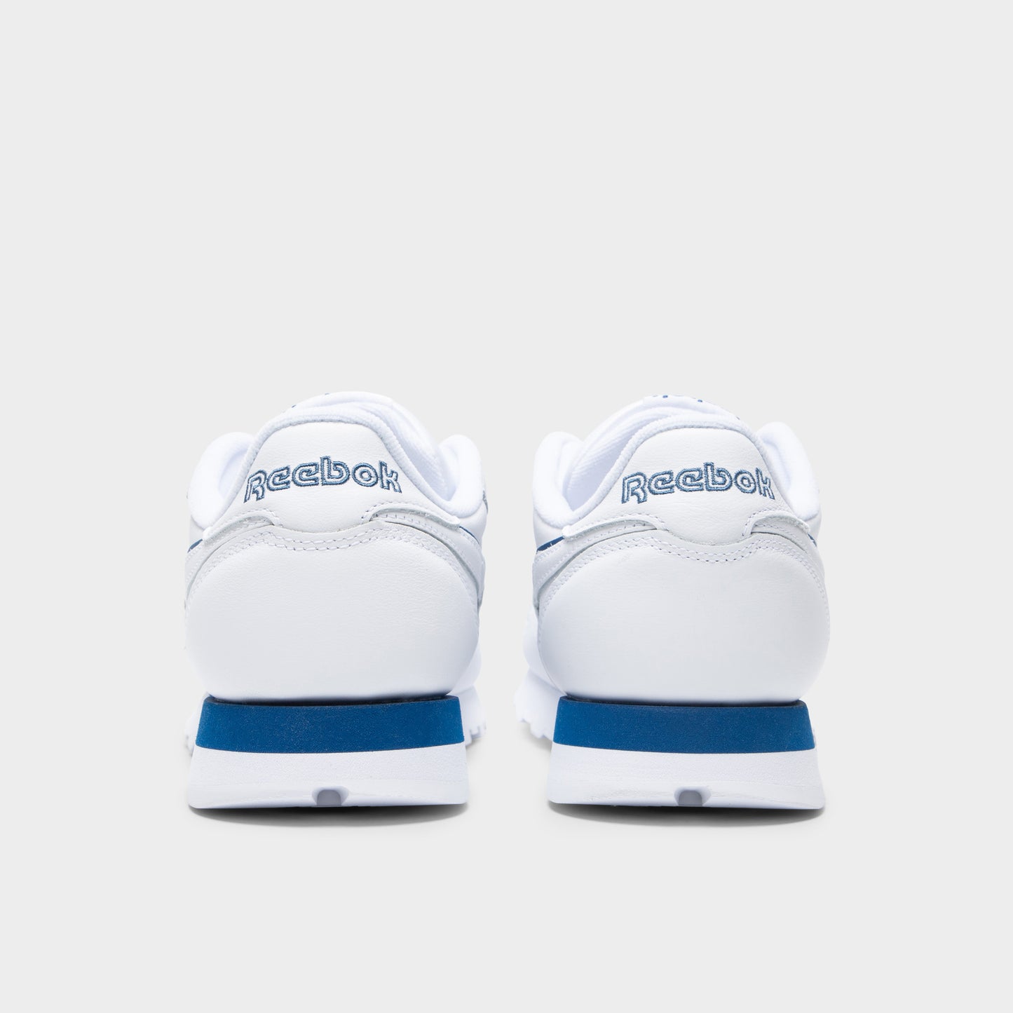 Reebok Classic Leather White / White - Twilight Blue
