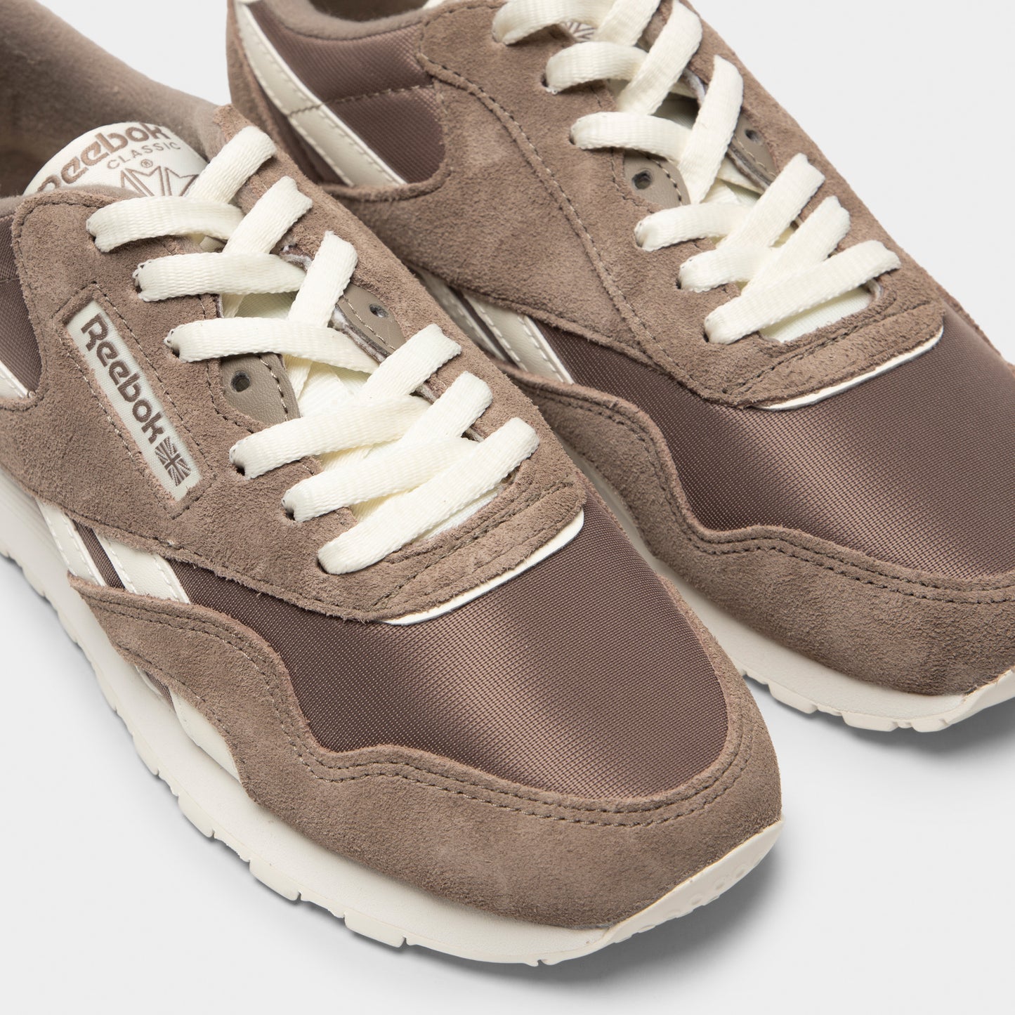 Reebok Femme Classic Nylon Gritty Gris / Gritty Gris - Craie