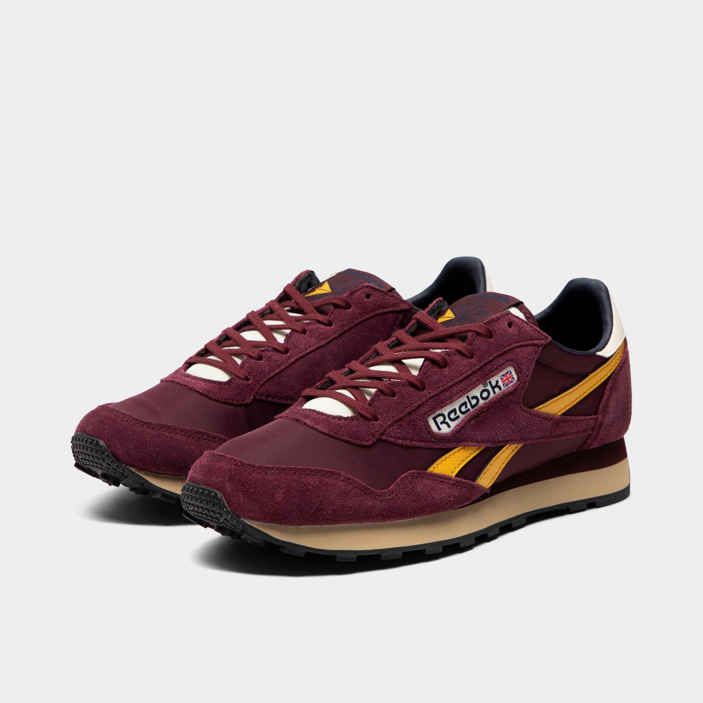 Reebok Aztek OG Burgundy / Yellow