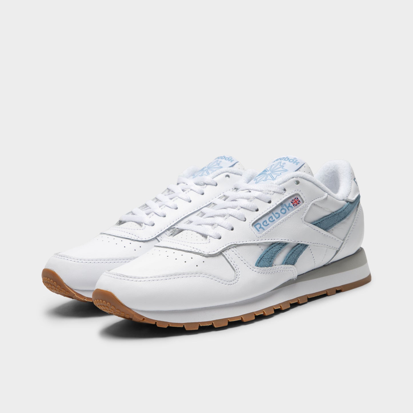 Reebok CL Leather Blanc / Bleu