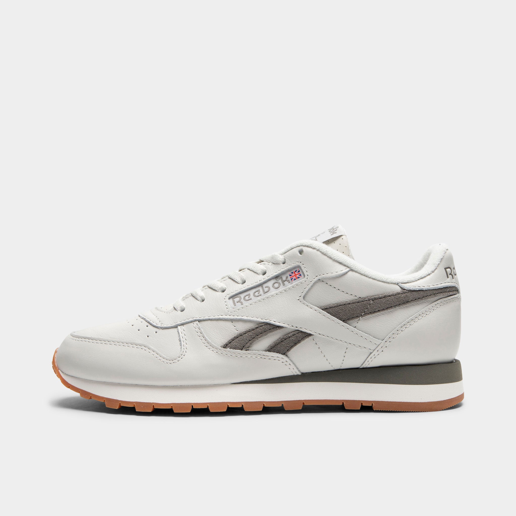【 新品未使用 】Reebok CL LEATHER SOLID BD1320 Reebok CL Leather Grey / Gum – JD Sports