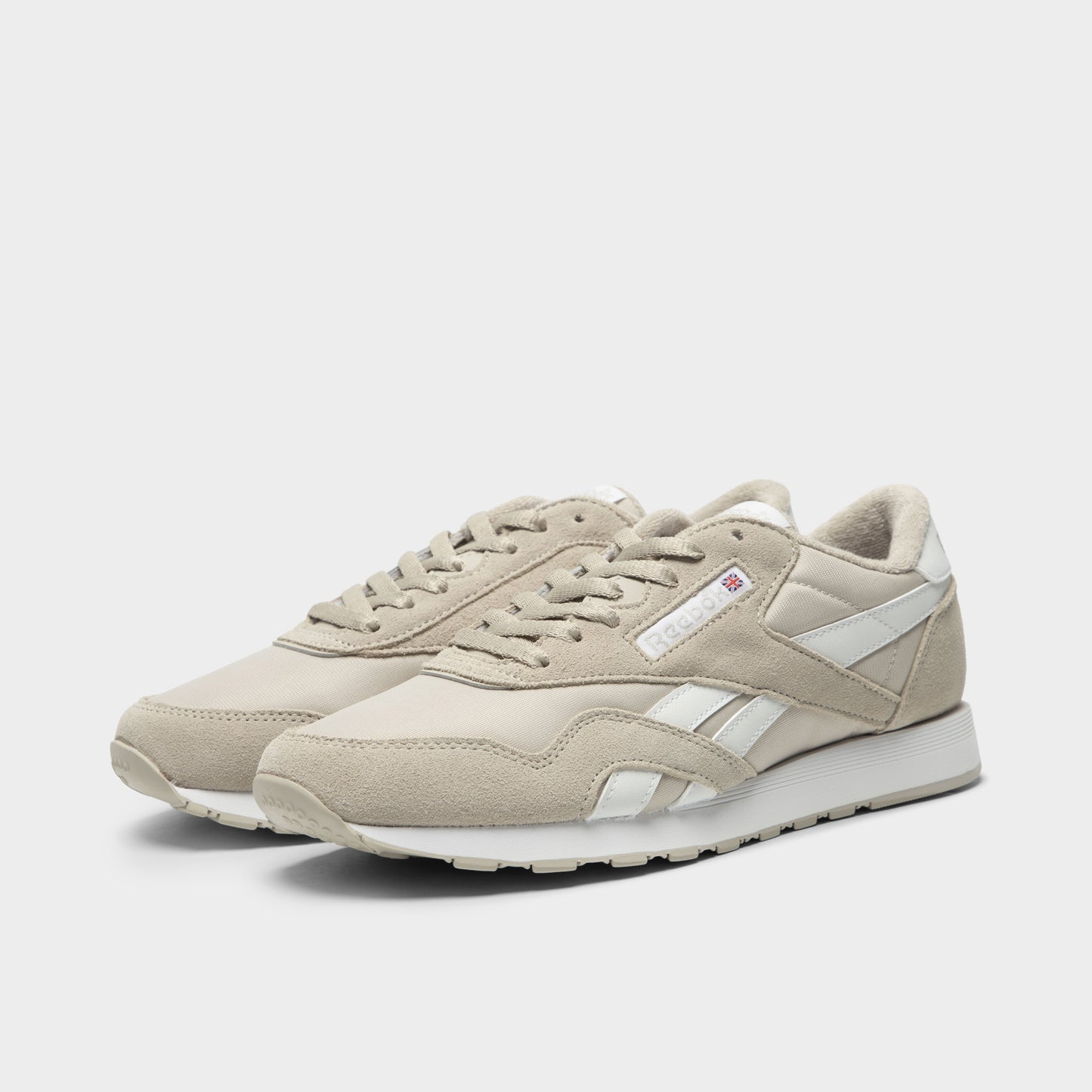Reebok CL Nylon Gris / Blanc