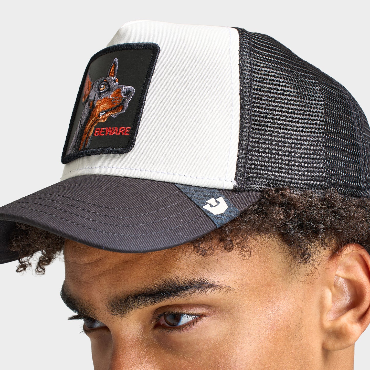 Goorin Bros Beware Casquette Snapback Noir / Blanc