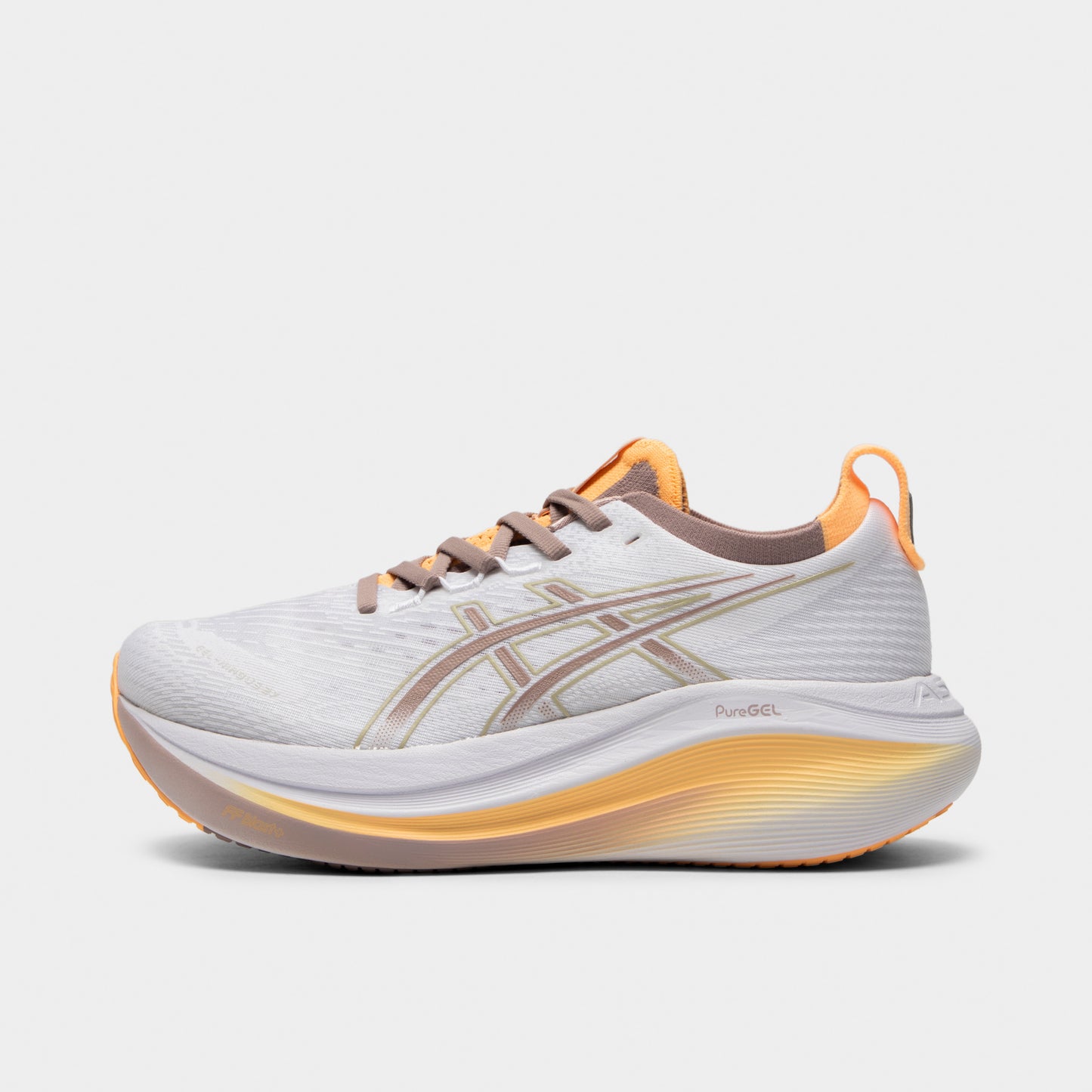 ASICS Women's Gel-Nimbus 27 White / Fawn