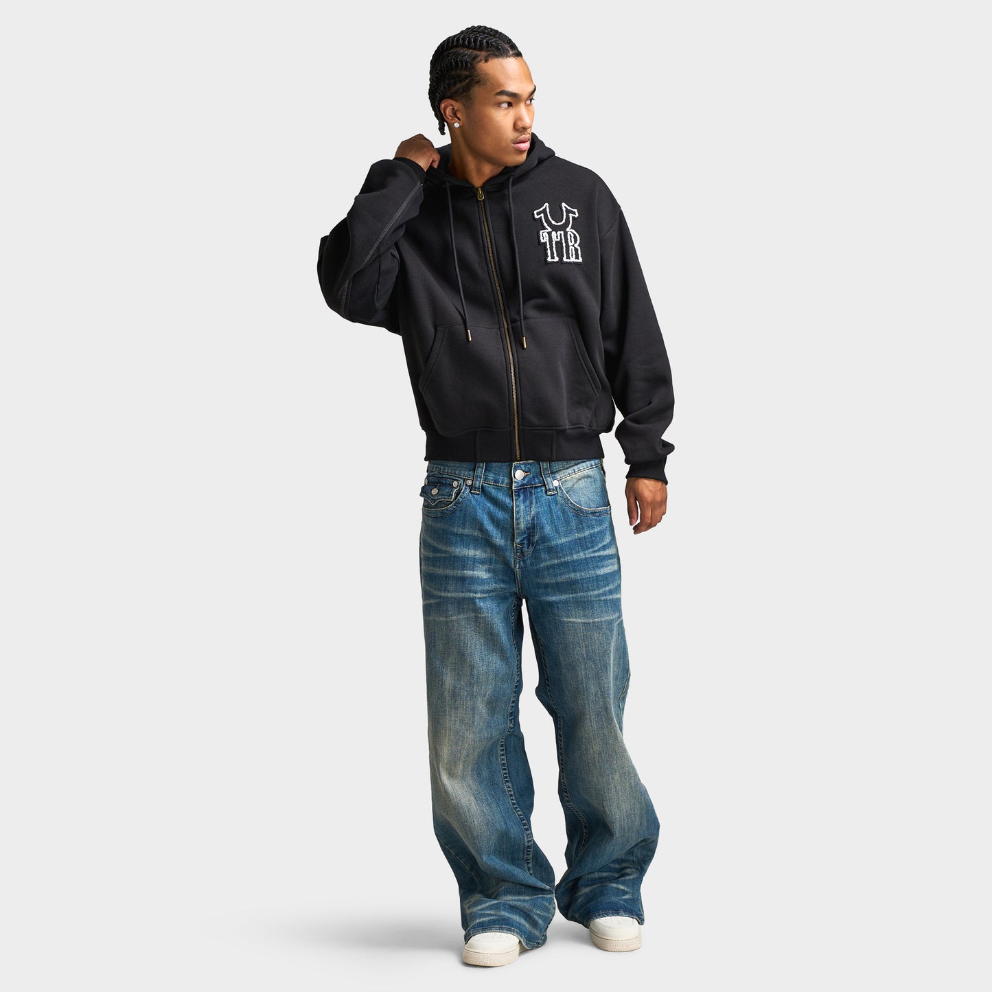 True Religion Jean Vinny SN Flap / Bleu