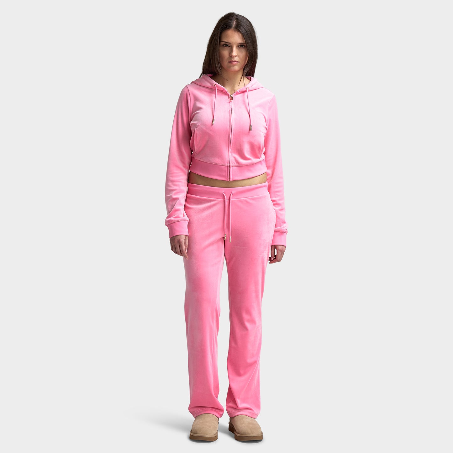 Juicy Couture Women's OG Bling Track Jacket Hot Hot / Gold Hotfix