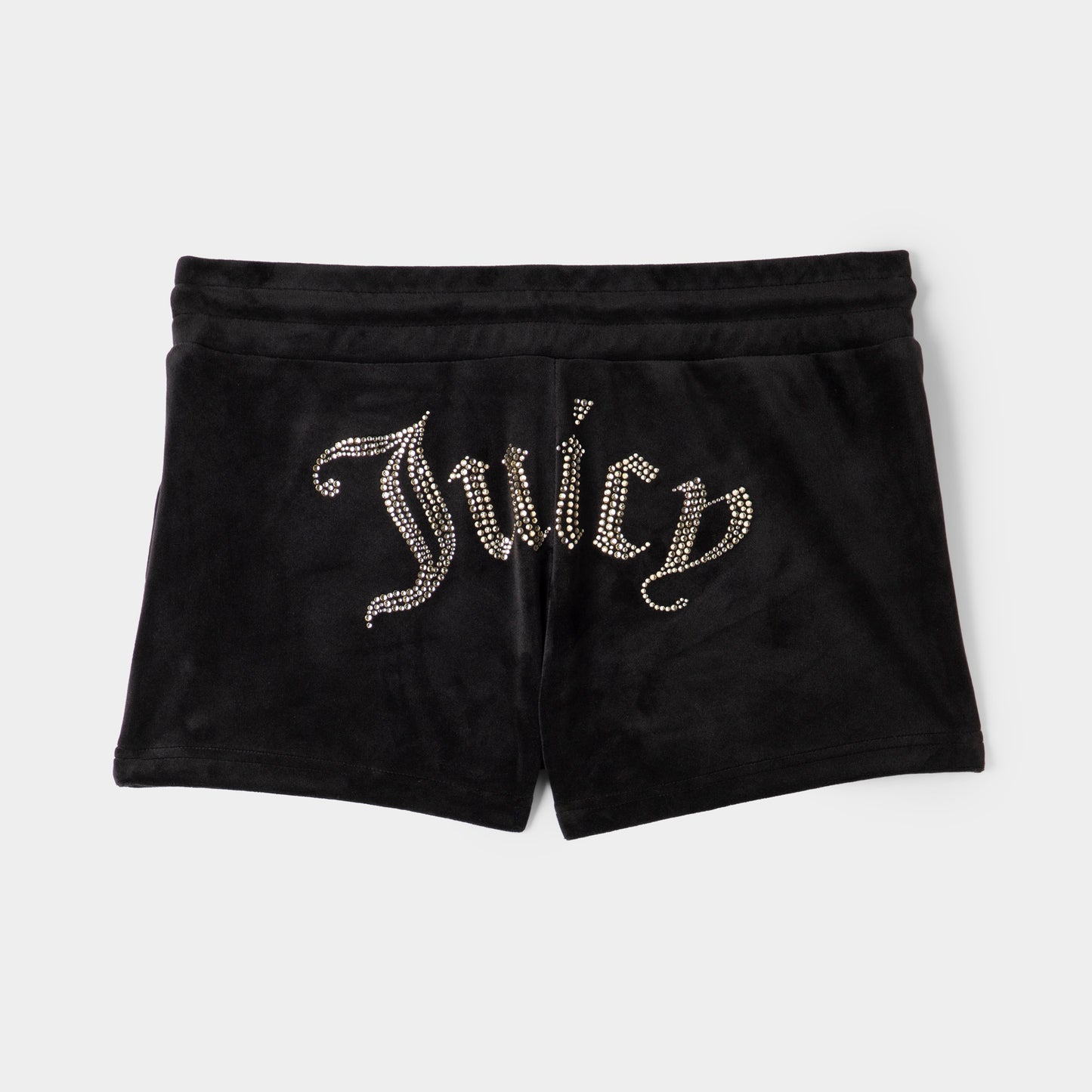 Juicy Couture Drawstring Short With Hotflix / Liquorice