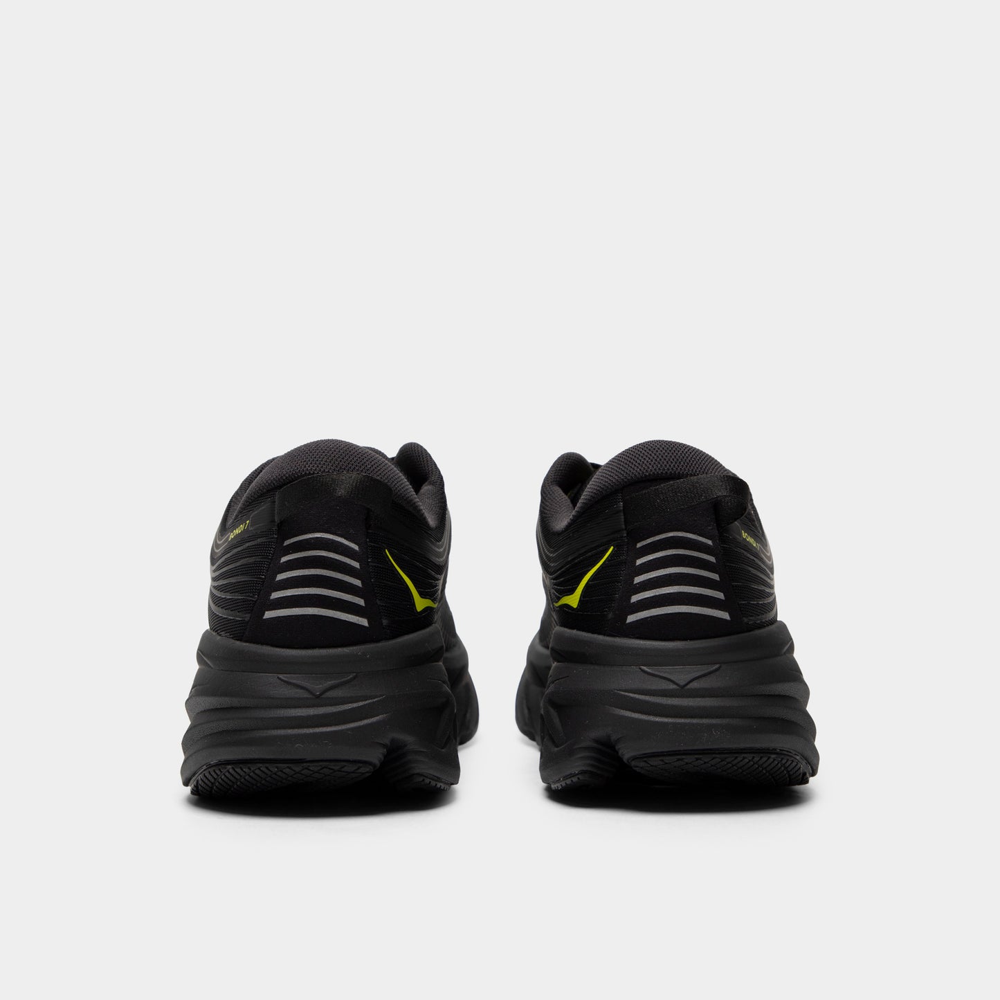 HOKA Bondi 7 Noir / Hoka Agrumes