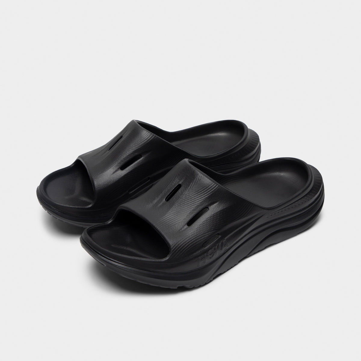 HOKA ONE ONE ORA RECOVERY SLIDE 3 ブラック U Hoka Ora Recovery Slide 3 – Frontrunners Footwear