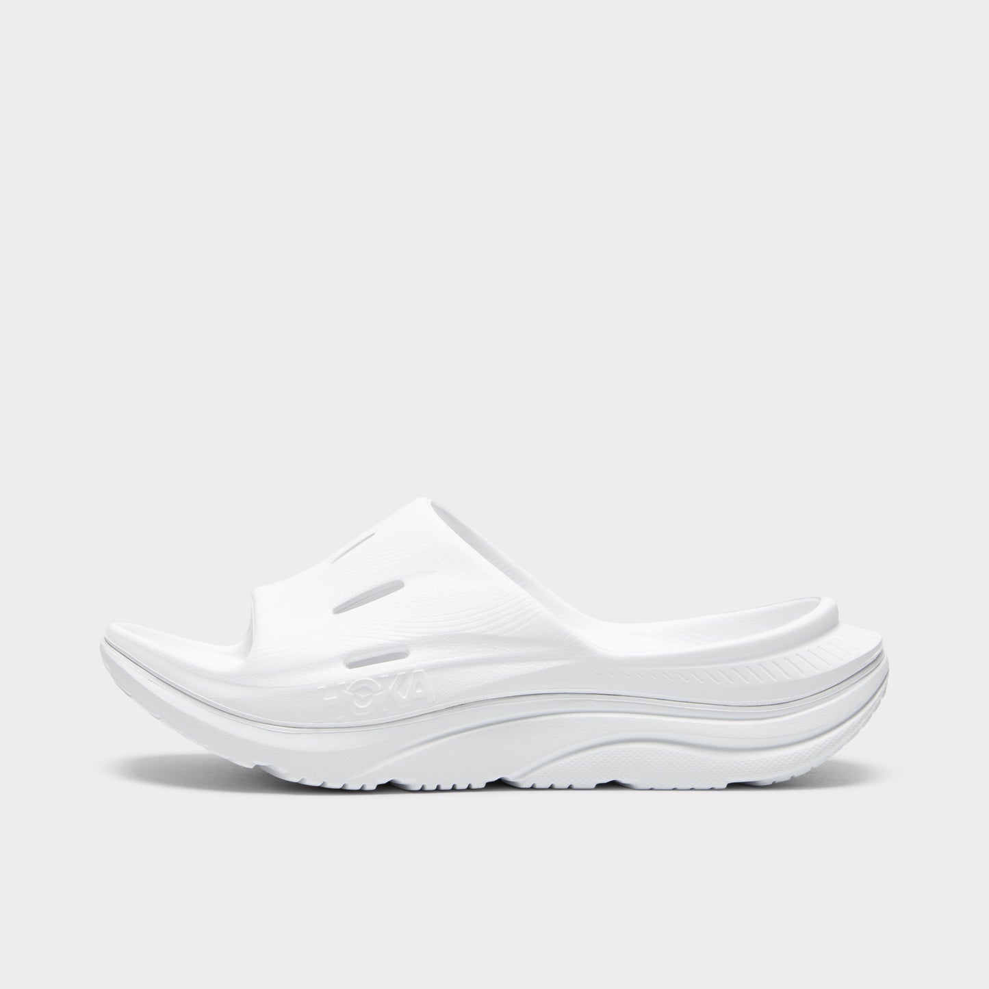 Hoka Ora Recovery Slide 3 White / White