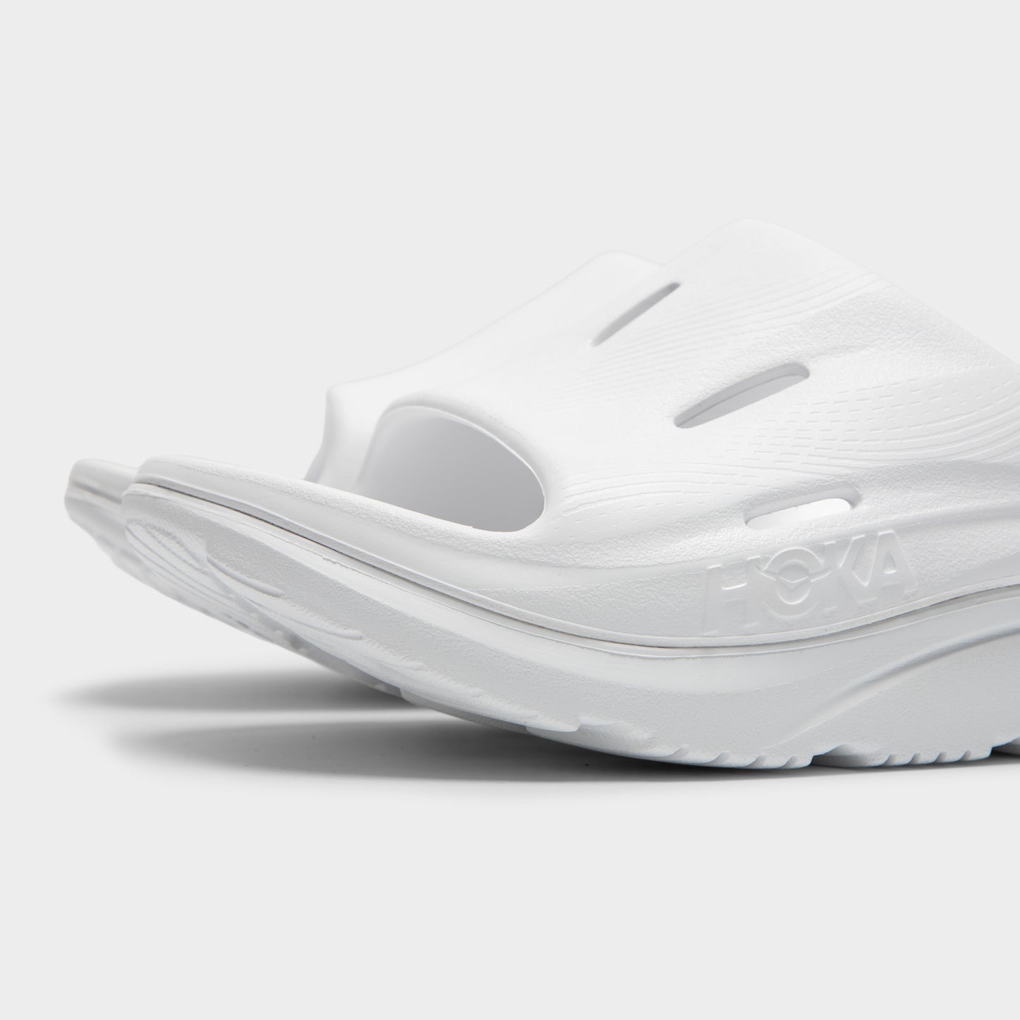 Hoka Ora Recovery Slide 3 White / White