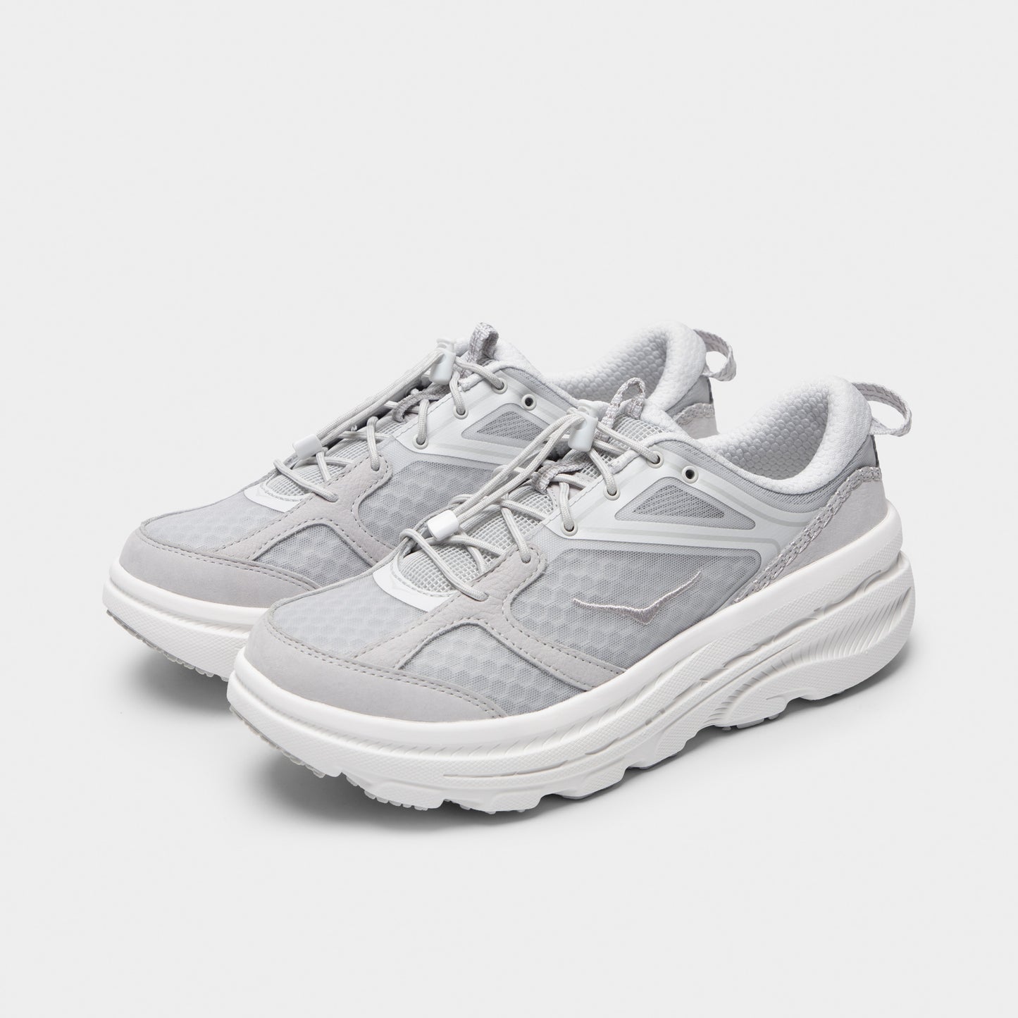 Hoka U Bondi B3LS Cosmic Gris / Blanc