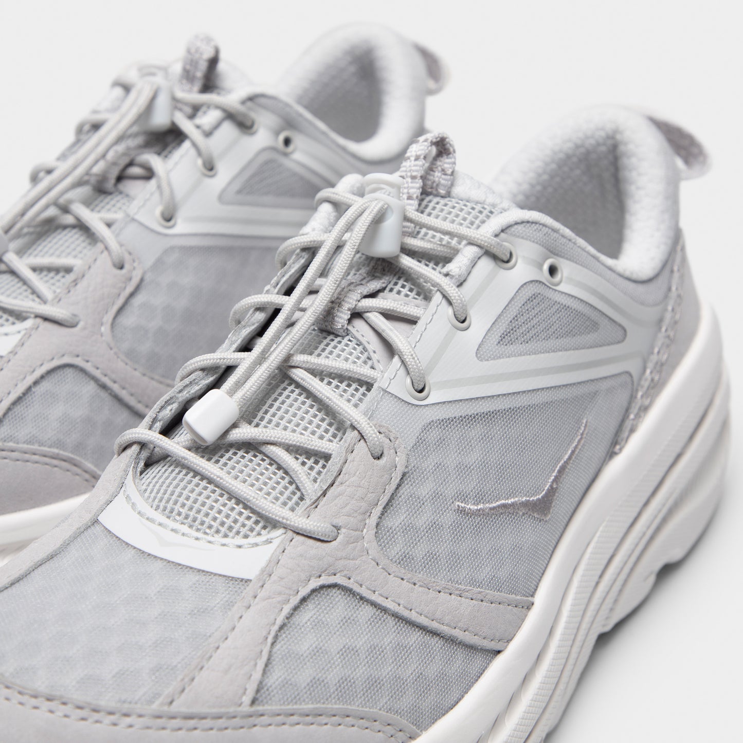 Hoka U Bondi B3LS Cosmic Gris / Blanc