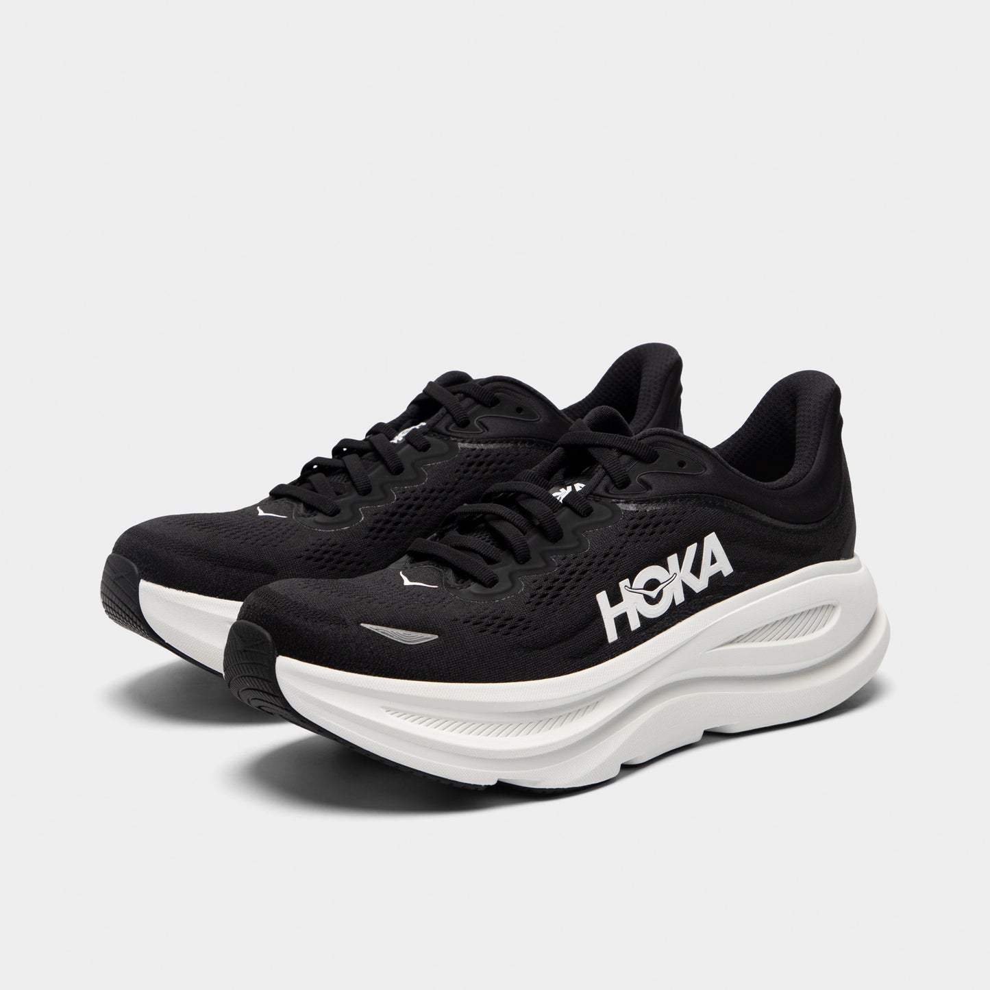 Hoka Bondi 9 Black / White