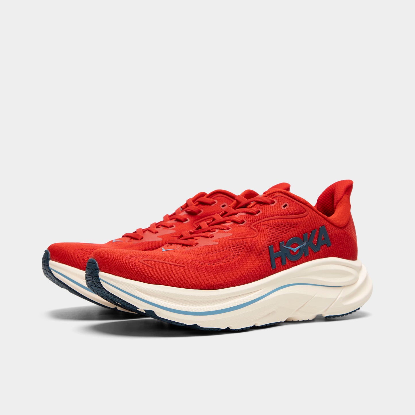 Hoka Clifton 10 Vermillion / Navy