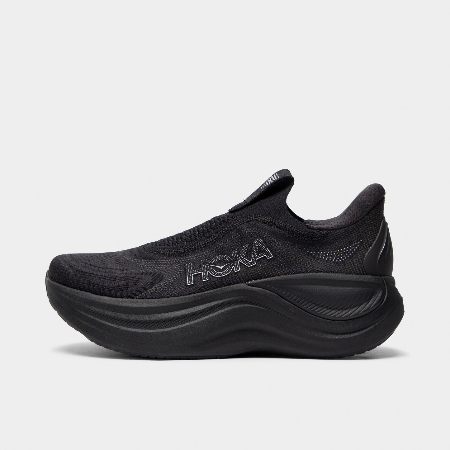 Hoka Skyward Laceless Black / Black
