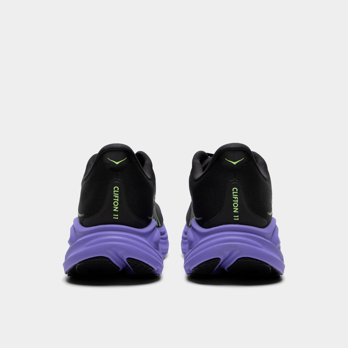 Hoka Clifton 11 Black / Neon Yuzu