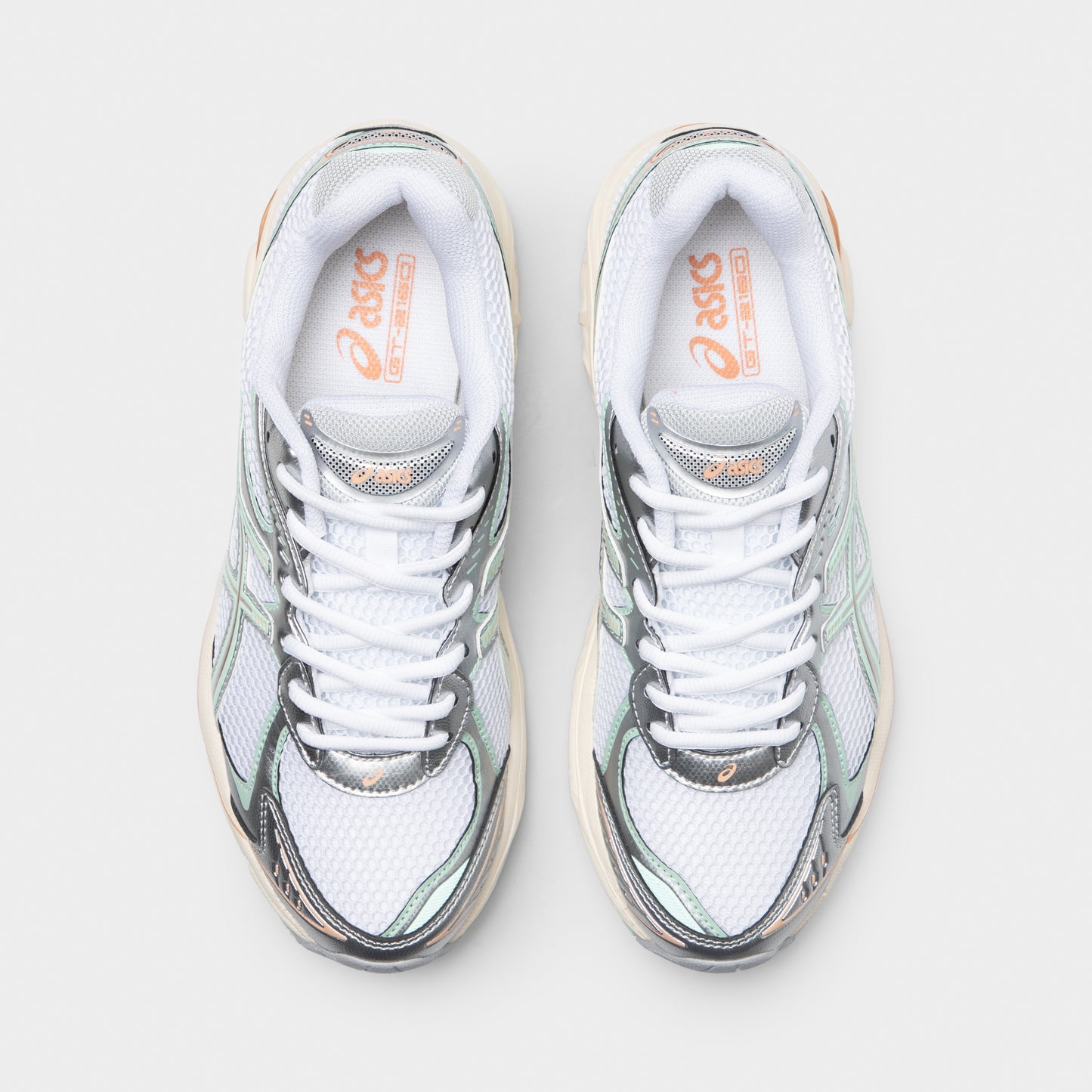 ASICS GT-2160 Blanc / Teinte Menthe