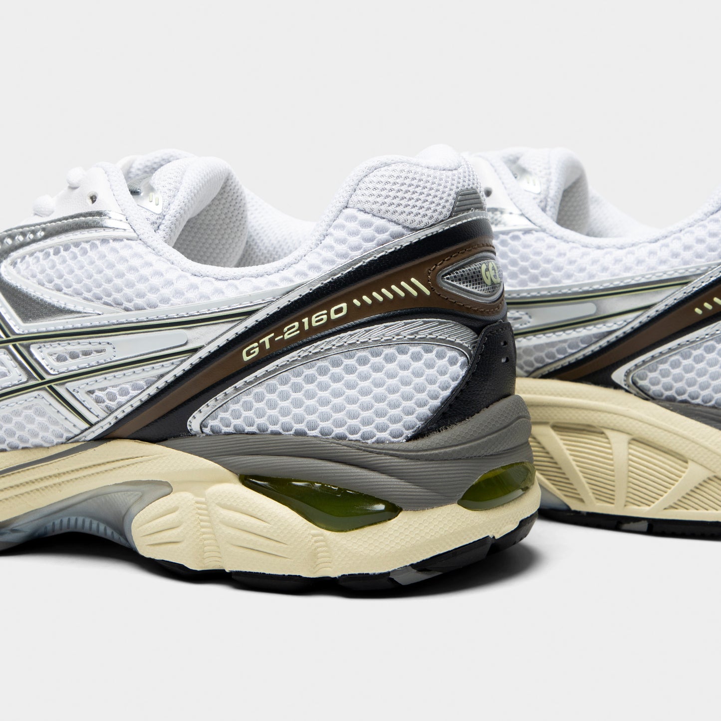 ASICS GT-2160 White / Brown- Silver