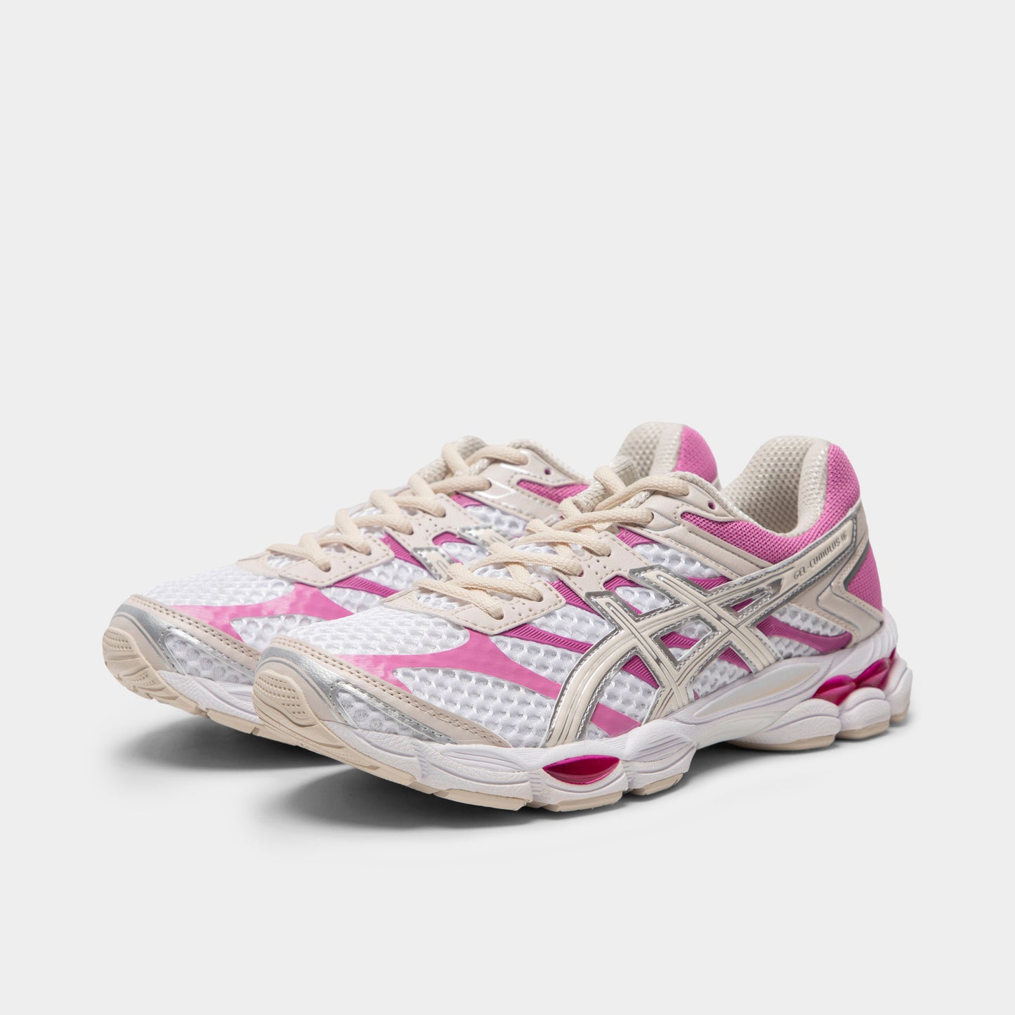ASICS Femme Gel-Cumulus 16 Blanc / Crème Rose