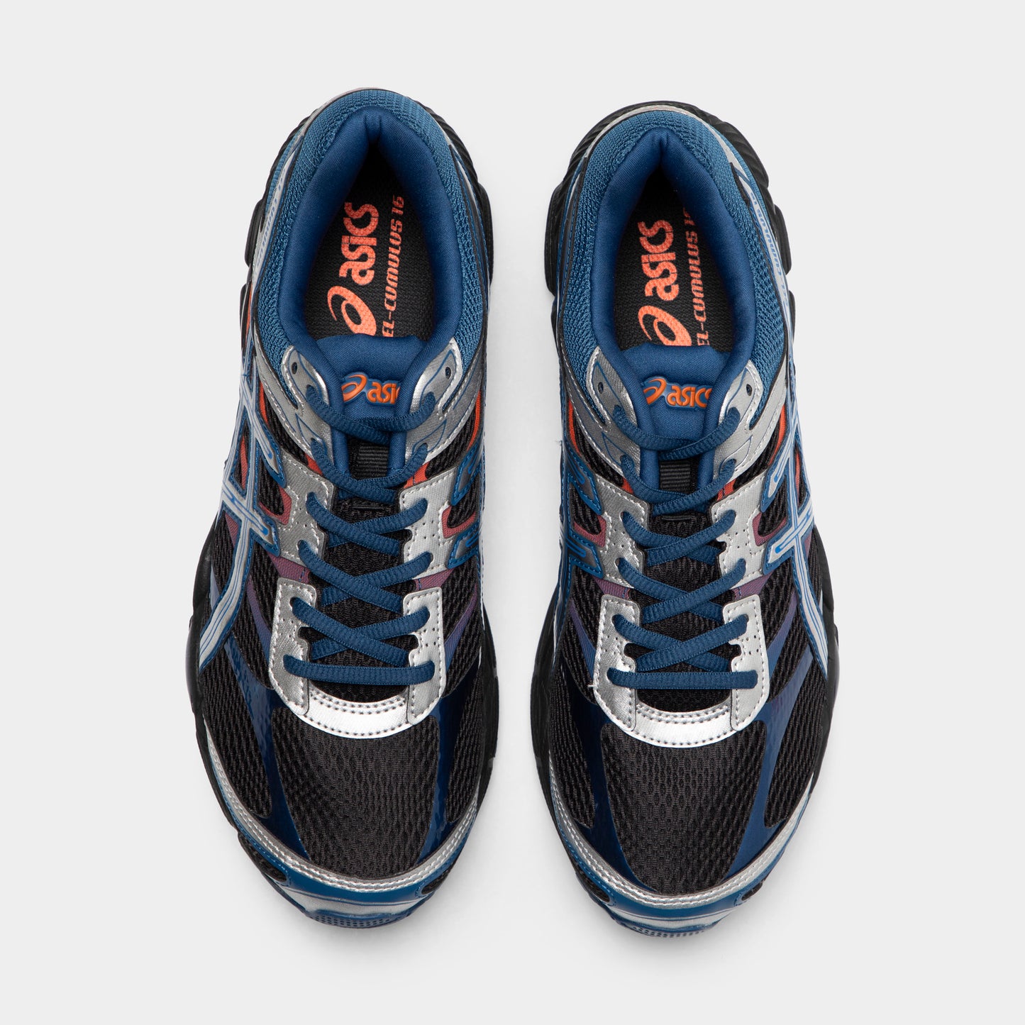 ASICS Gel-Cumulus 16 Noir / Bleu Illusion