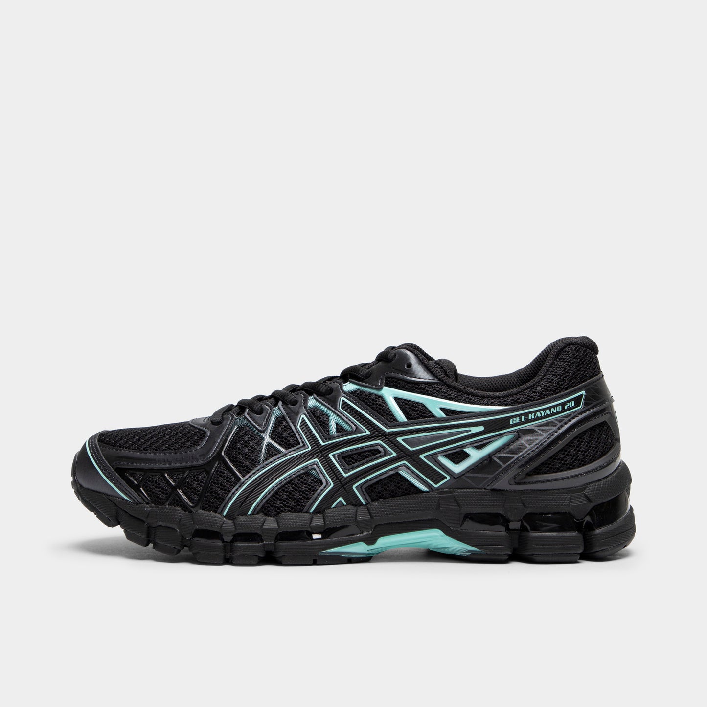 ASICS GEL-KAYANO 20 Black / Illuminant Mint