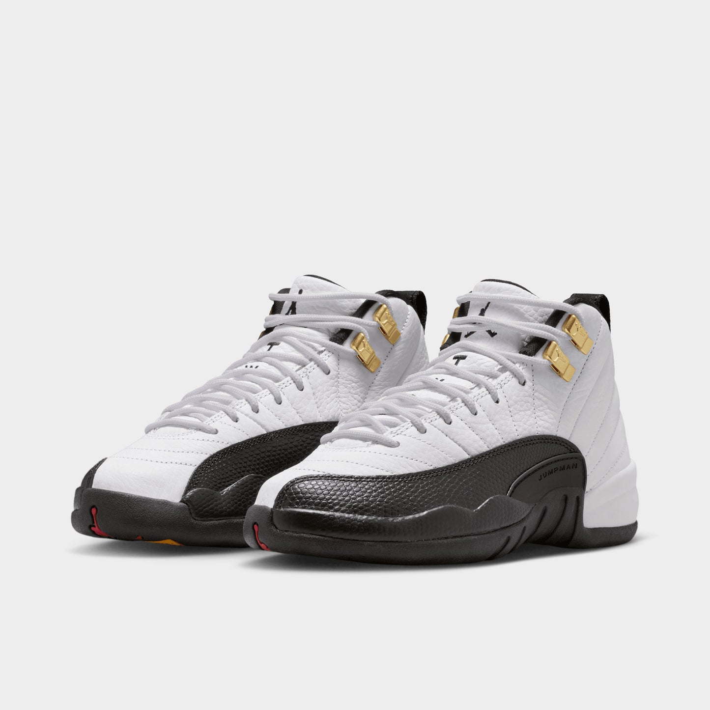 Jordan 12 Retro GS White / Black Taxi