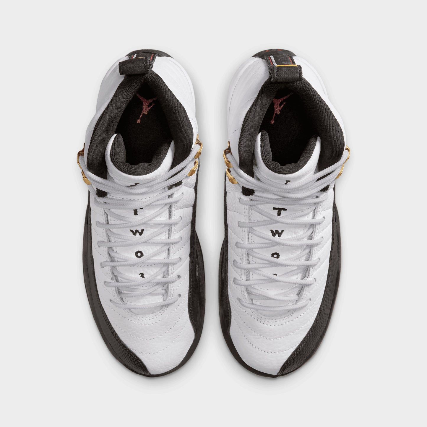 Jordan 12 Retro GS White / Black Taxi