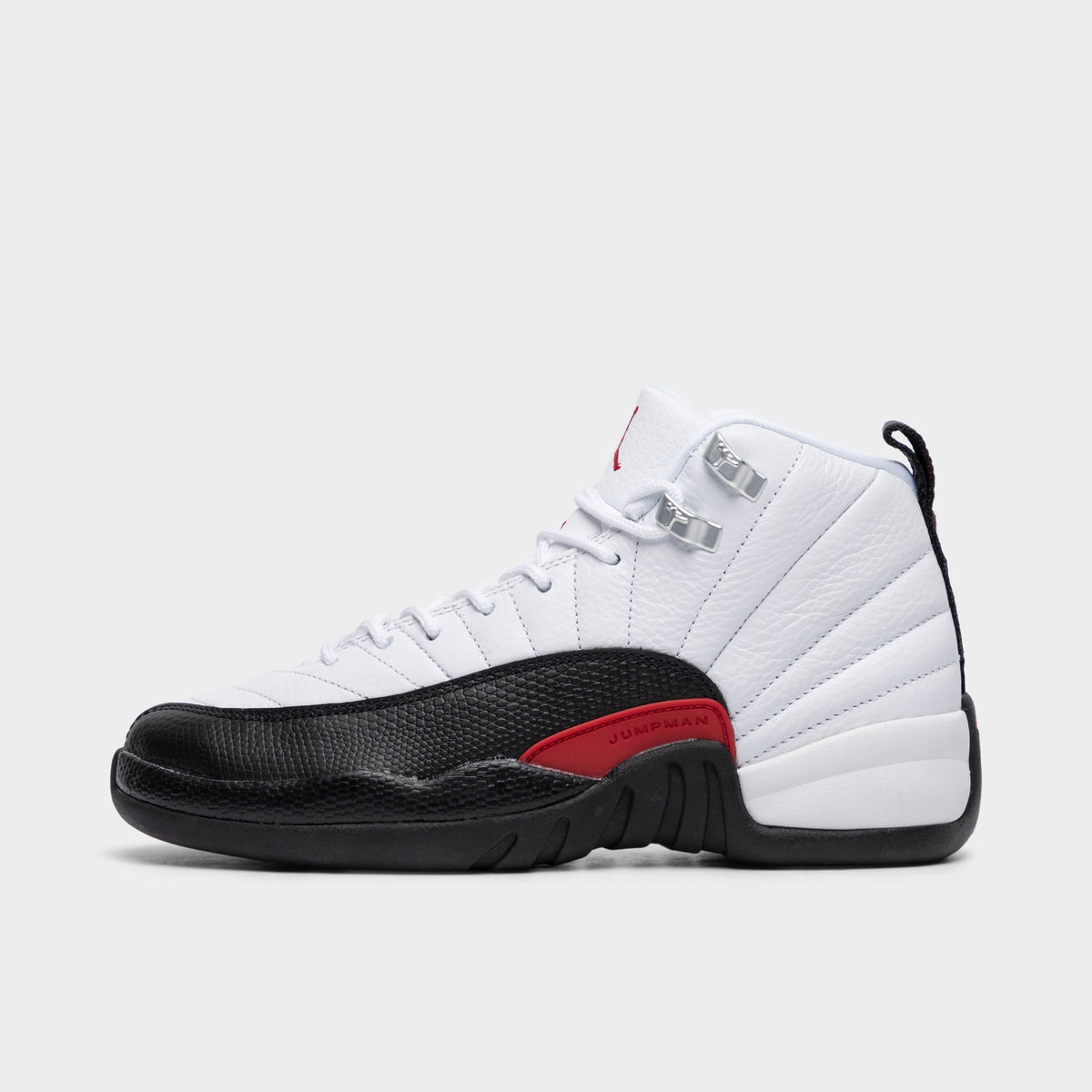 Nike air jordan 12 black white clearance