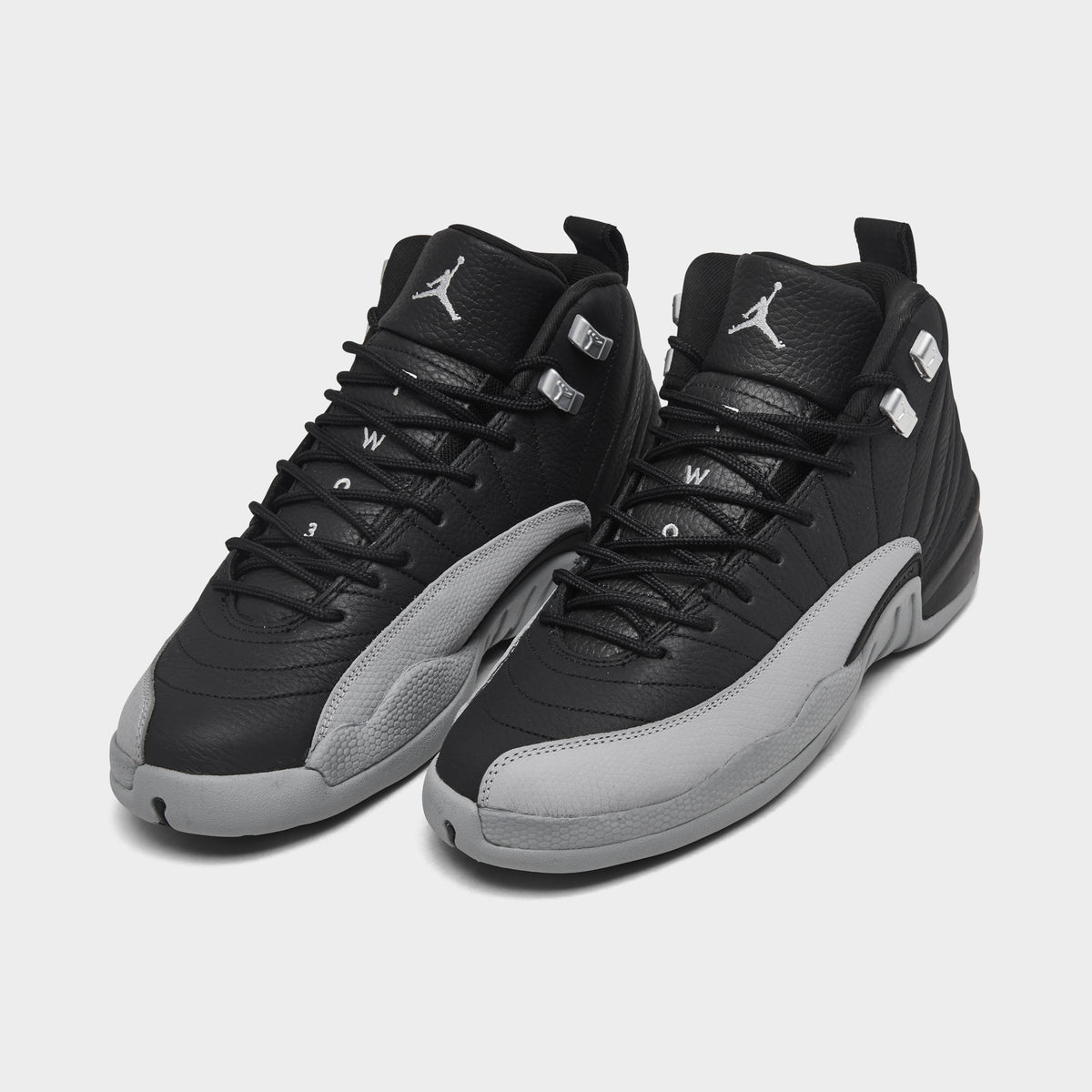 Jordan 12 Retro GS Black Wolf Grey White JD Sports