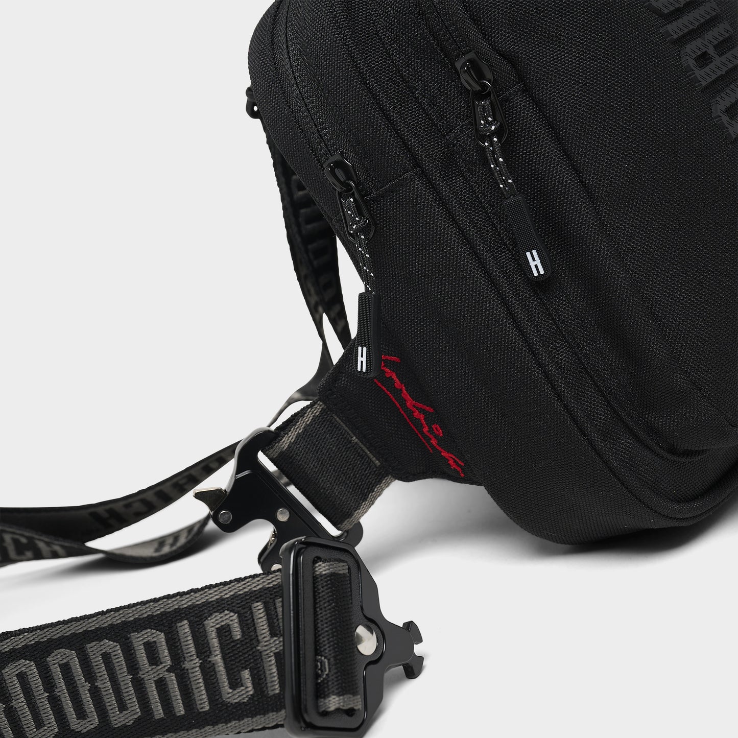 Hoodrich Core V3 Mini Sac à Clip Surdimensionné Noir / Rouge - Gris