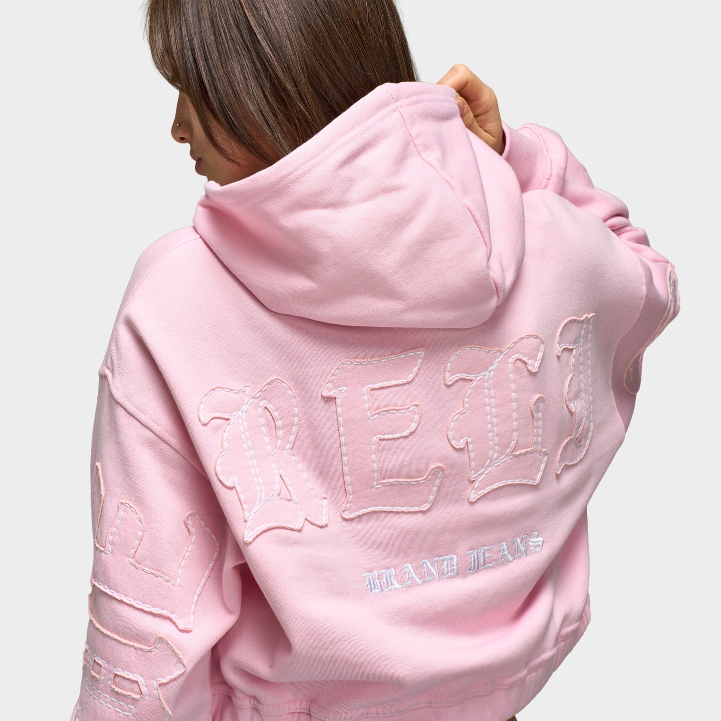 True Religion Femmes Chandail à Capuchon Zippé / Conte de fées