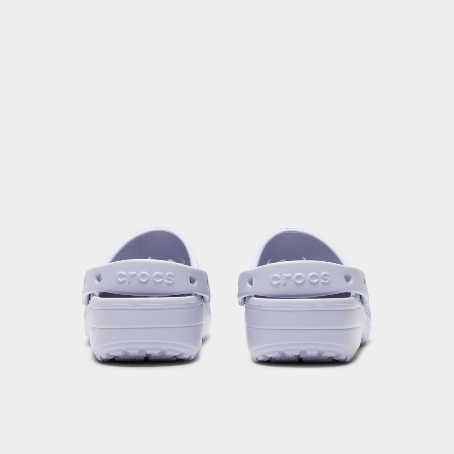 Crocs Women's Classic Floral Cut Out Clog / Purple Moon