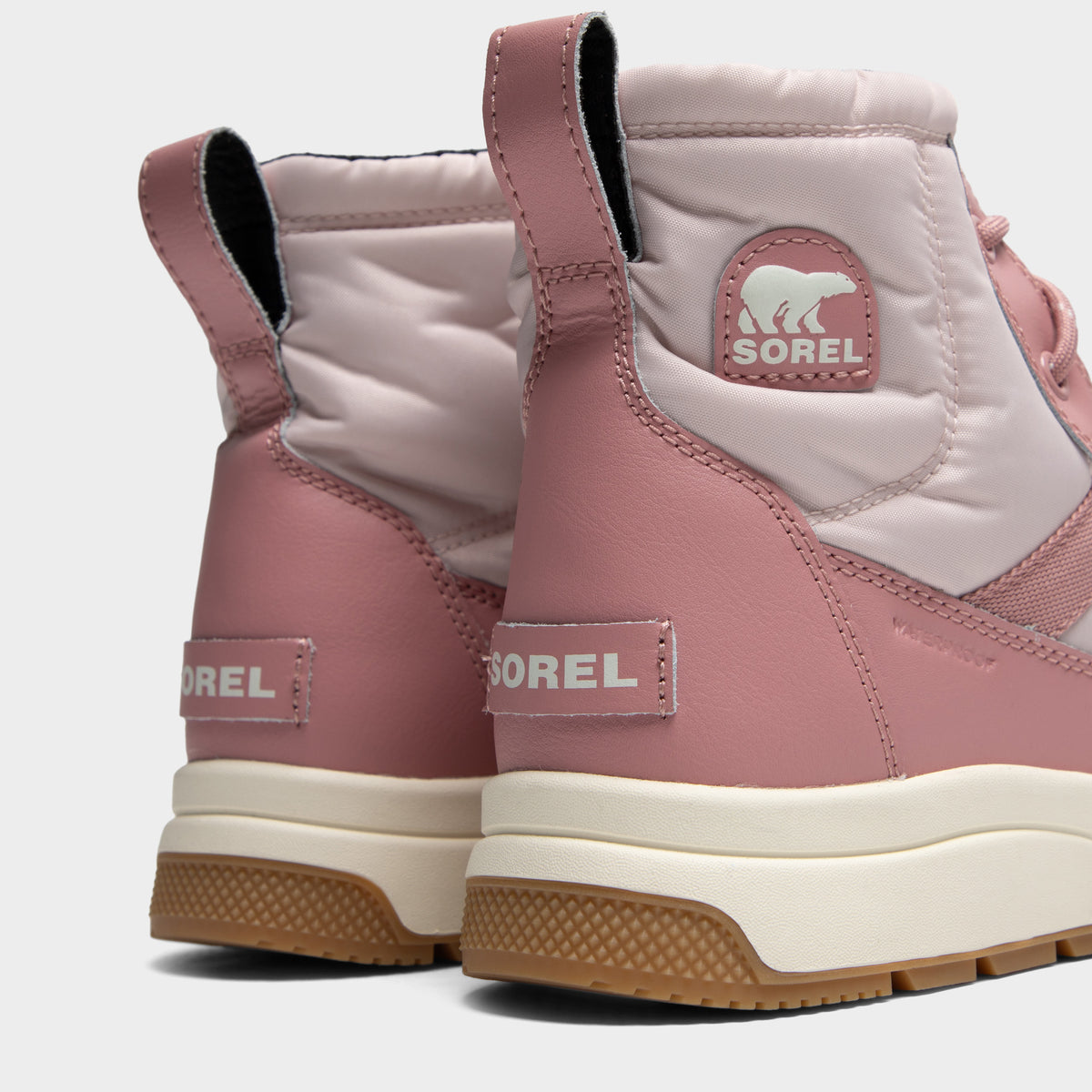 Sorel Juniors' Whitney II Mid Waterproof Pink Salt / Eraser Pink