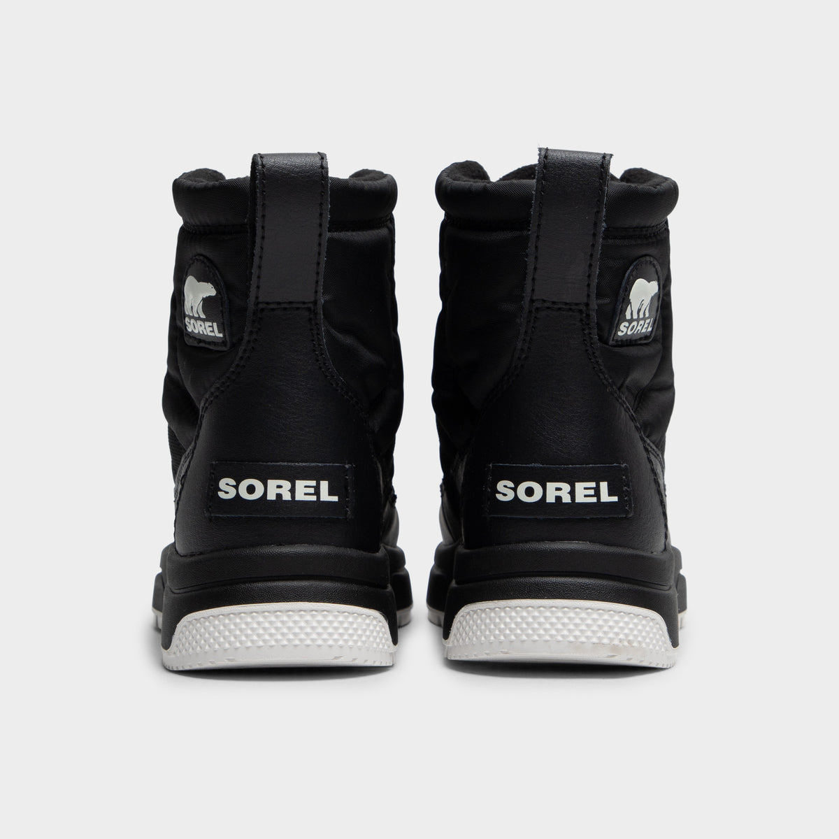 Sorel Children's Whitney III Mid Waterproof Black / Black