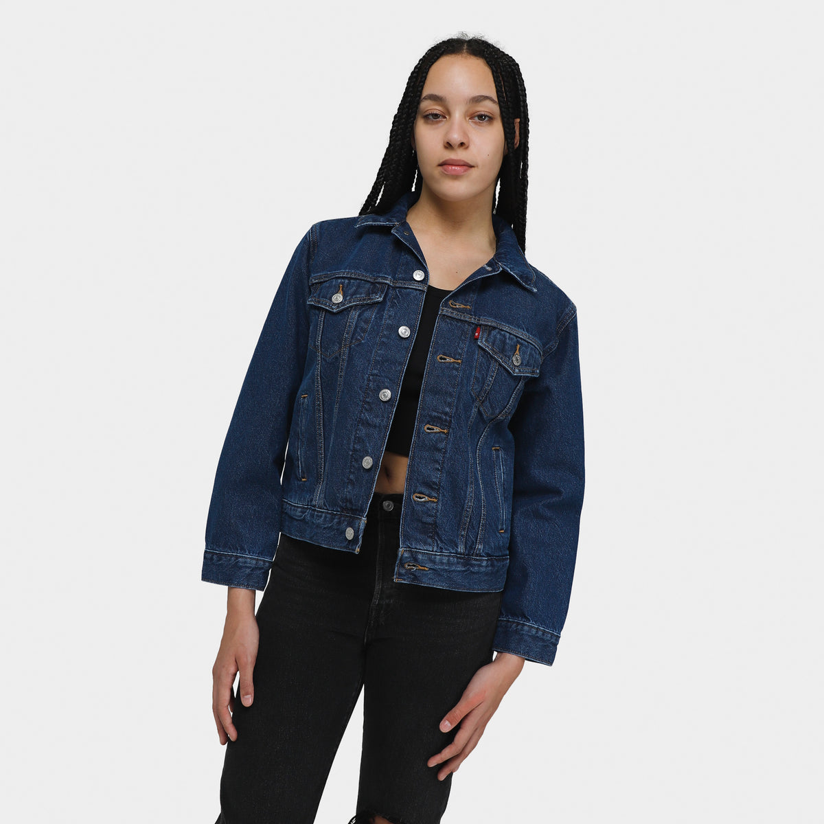 Ex boyfriend trucker levi's store