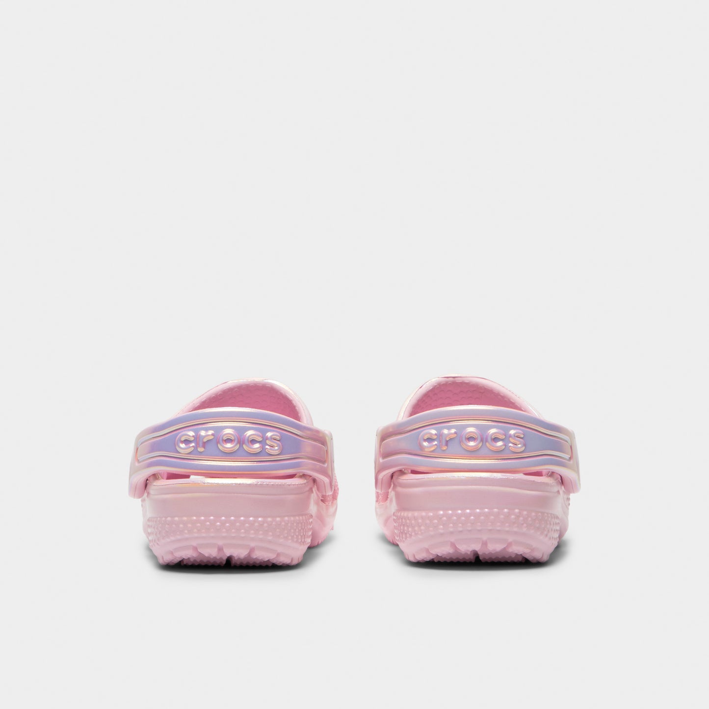 Sabots Crocs Classic Unicorn Iridescent Shimmer pour tout-petits / Rose lait