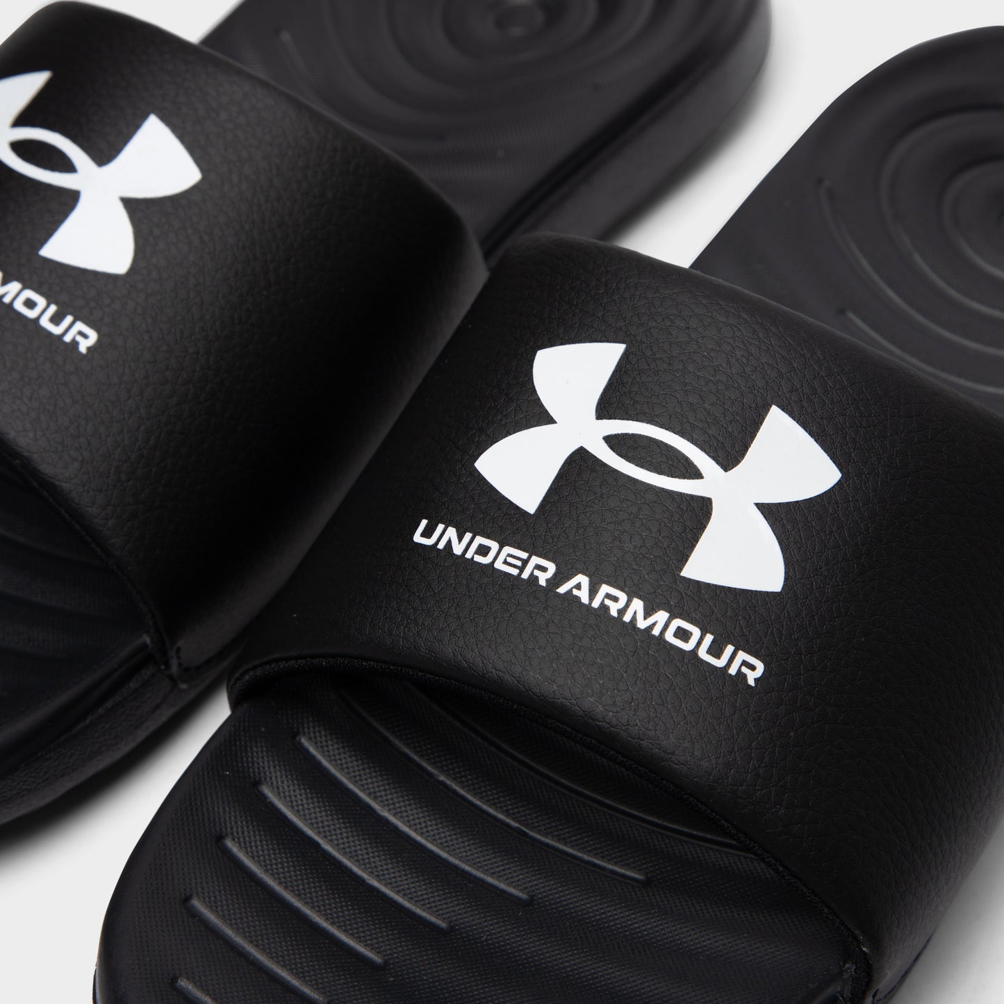 Under Armour Femmes Ansa Fix Sandales Noir / Blanc