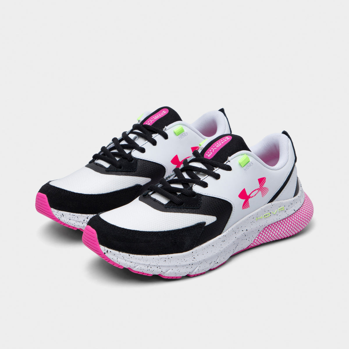 UNDER ARMOUR WOMENS TENNIS SHOE PINK UA W HOVR TURBULENCE LTD