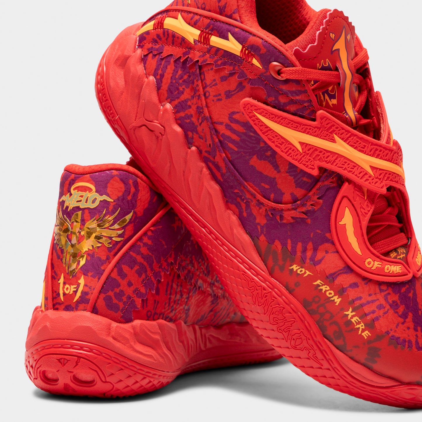 PUMA MB.05 Crowd Surf Éclat Magenta / Rouge / Orange fluo