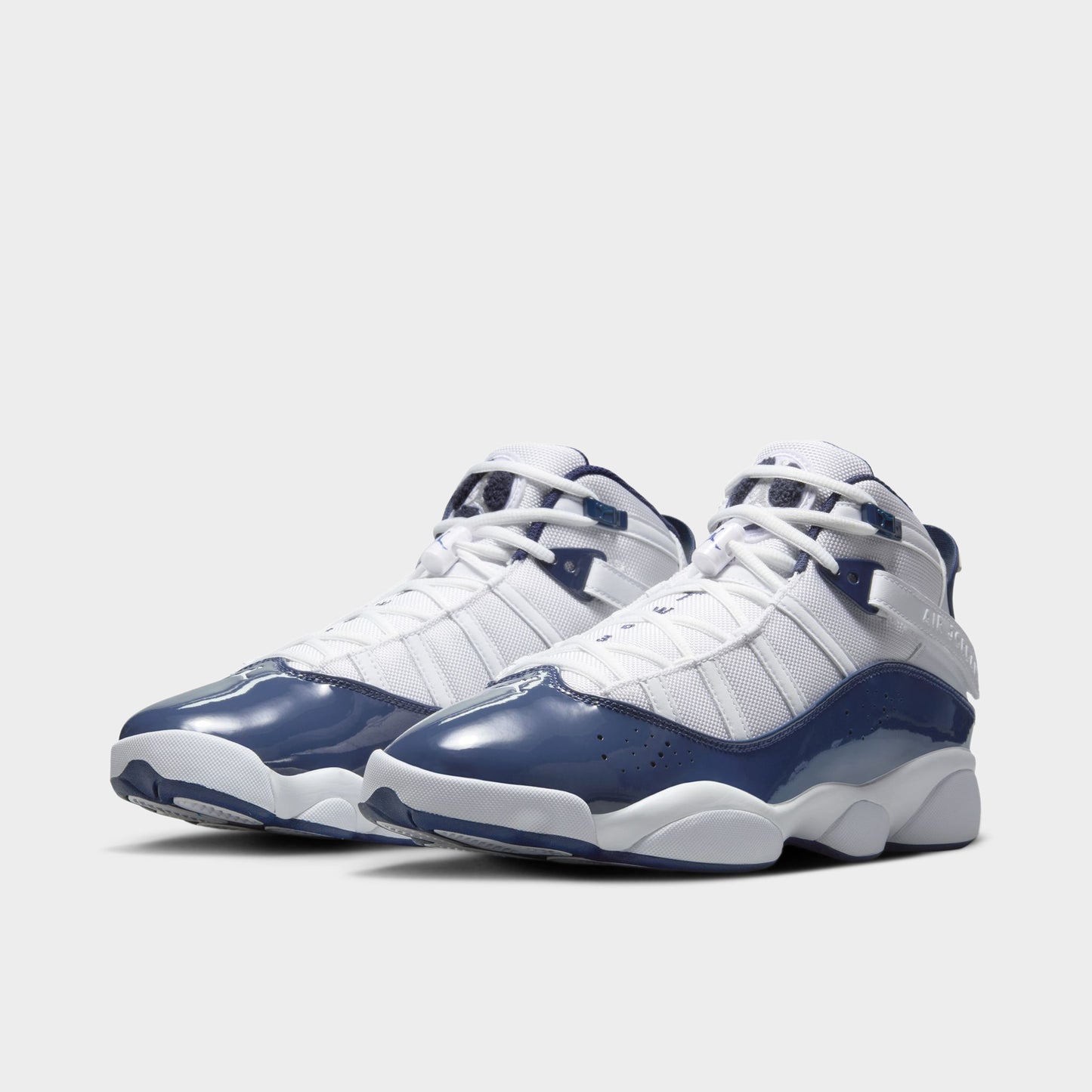 Jordan 6 Rings White / Midnight Navy - Neutral Grey