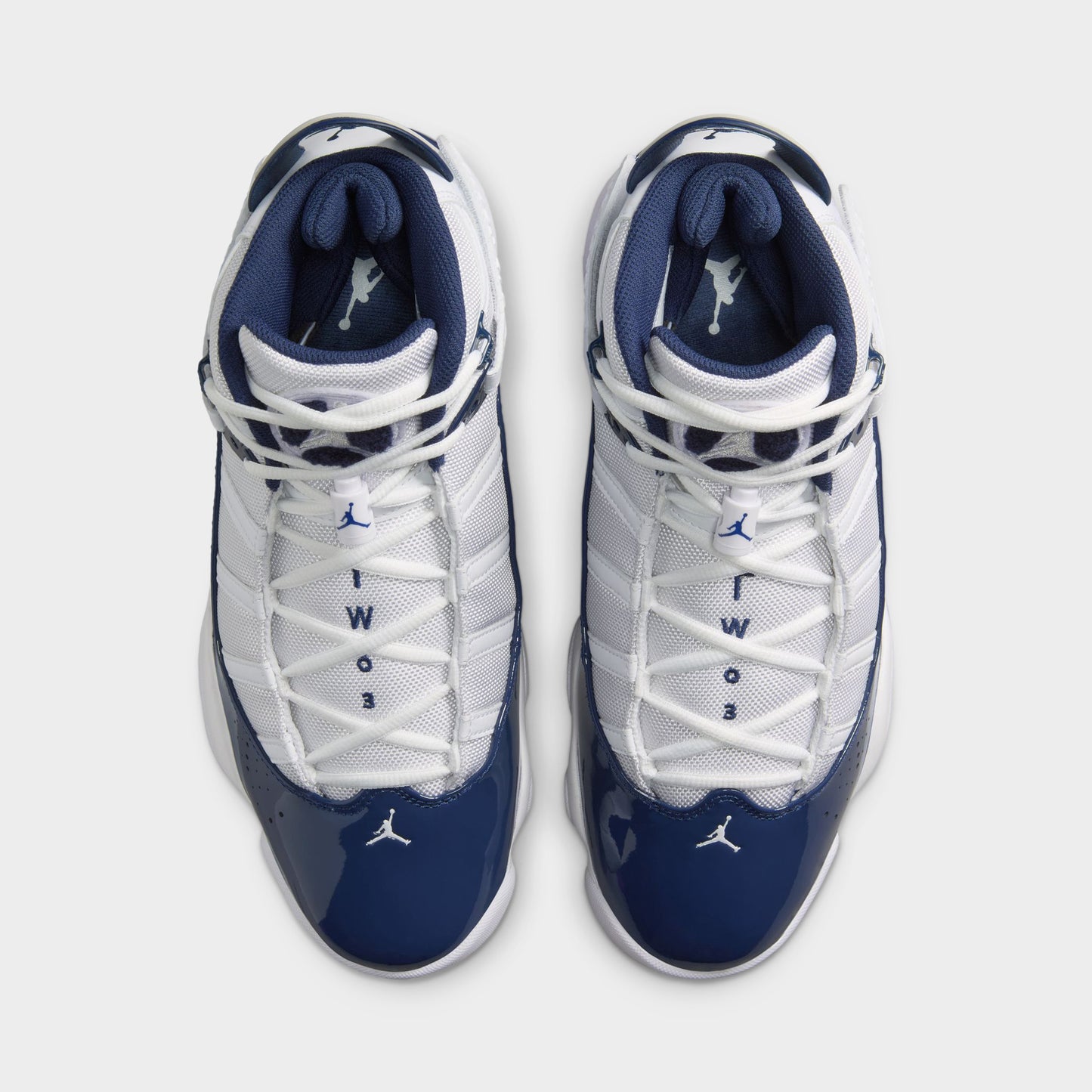 Jordan 6 Rings White / Midnight Navy - Neutral Grey